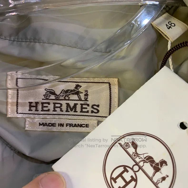 Hermes Hermes Gray shirt for men Size US S / EU 44-46 / 1 - 5 Thumbnail