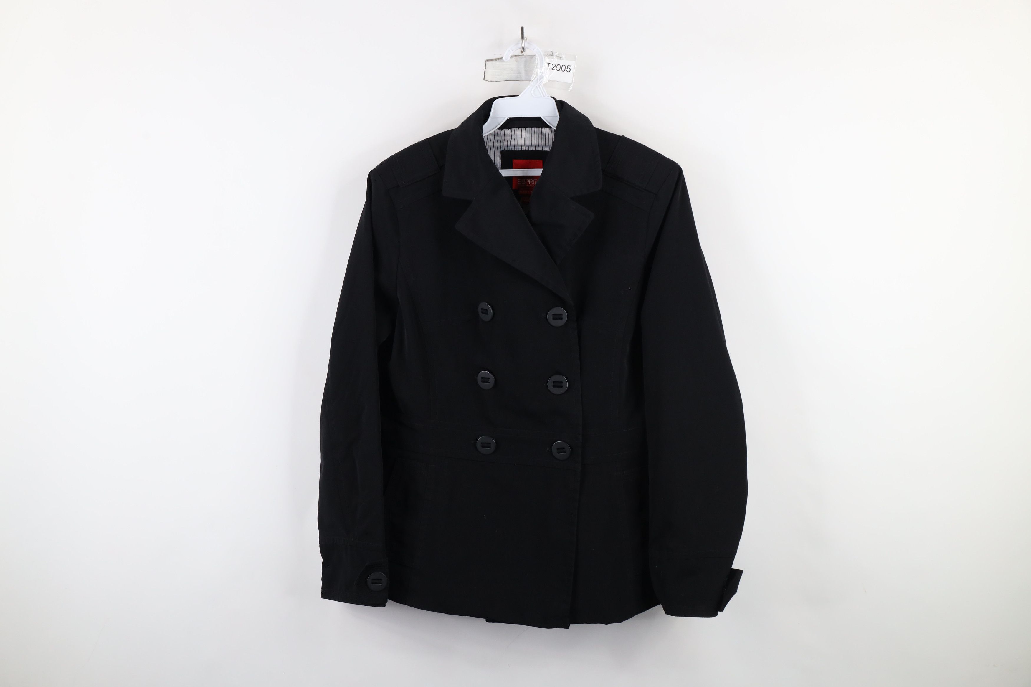 Esprit × Vintage Vintage 90s Y2K Esprit Double Breasted Peacoat Jacket Size M / US 6-8 / IT 42-44 - 1 Thumbnail