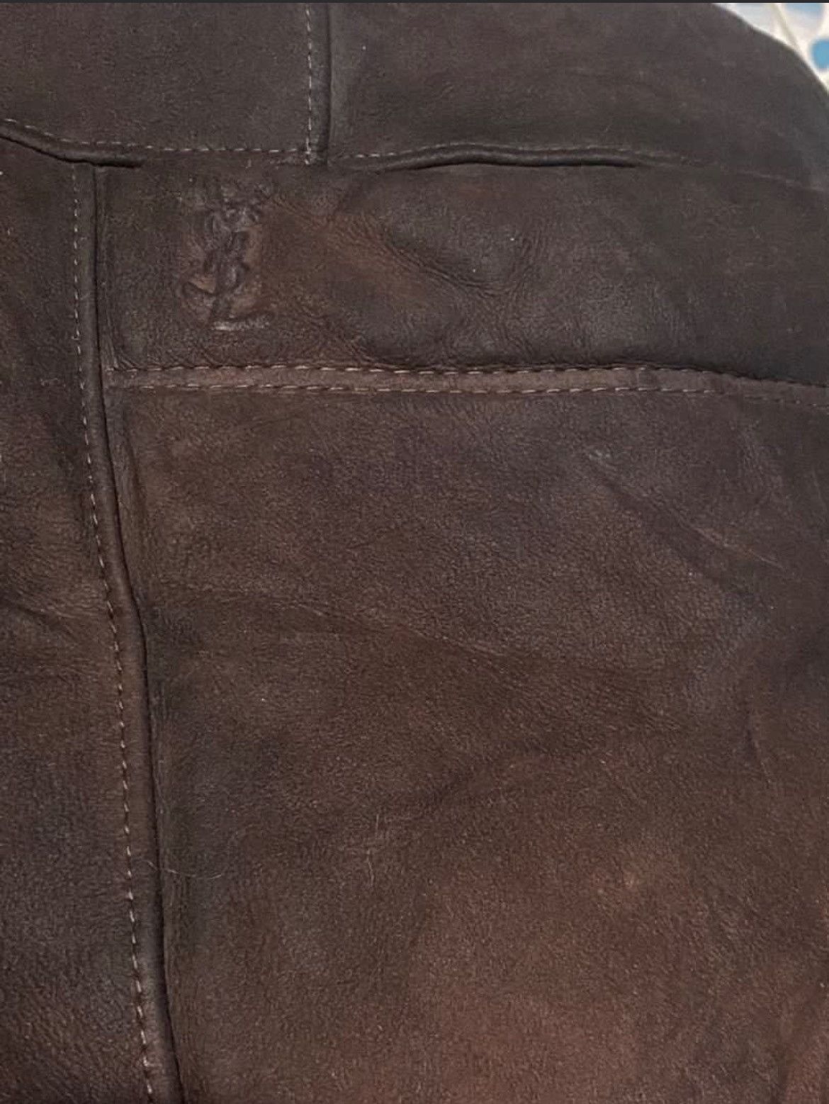 Yves Saint Laurent Vintage YSL Sheepskin Sherpa Jacket Size US L / EU 52-54 / 3 - 5 Thumbnail