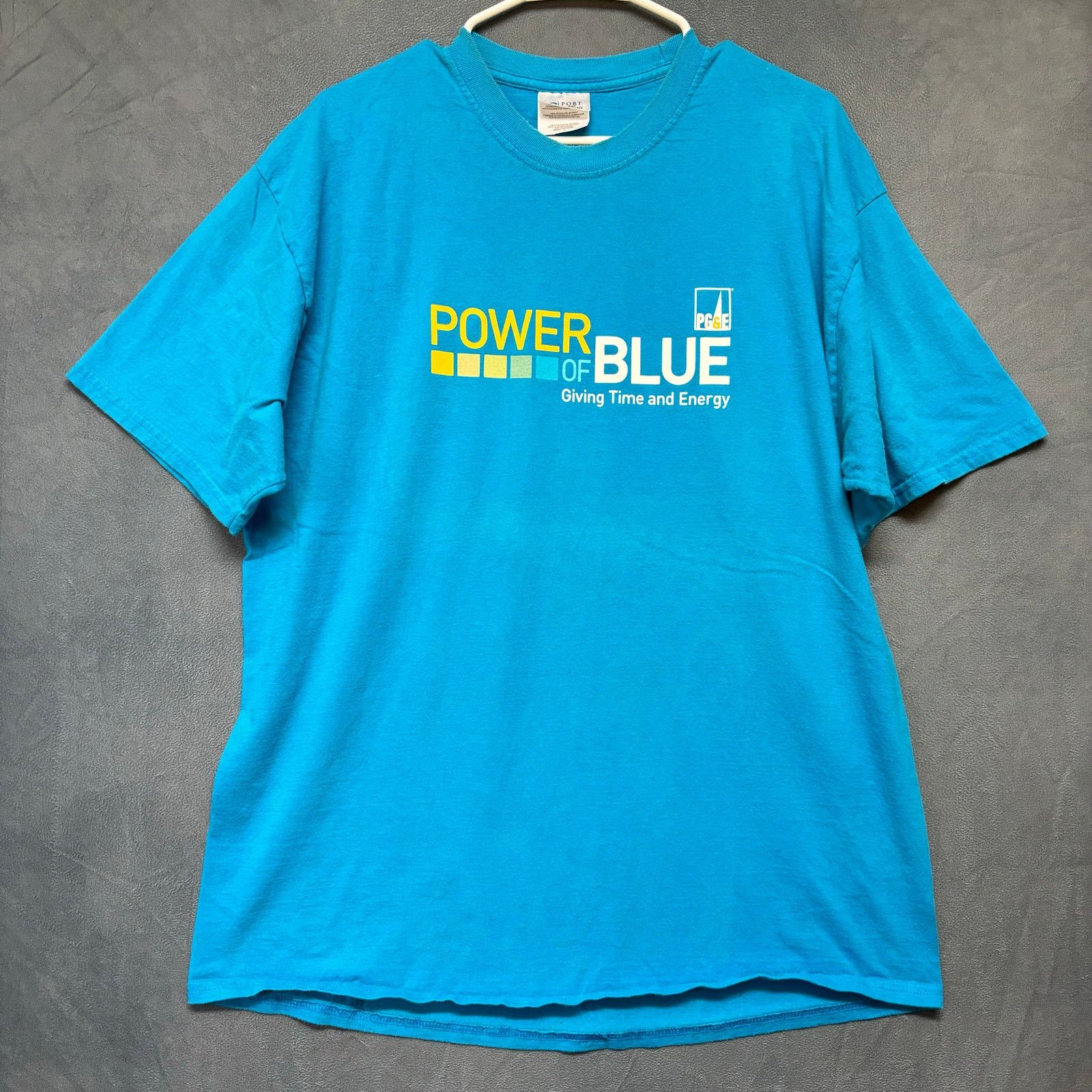 Other PG&E Volunteer Shirt Vintage Mens XL Power of Blue Giving Size US XL / EU 56 / 4 - 1 Thumbnail
