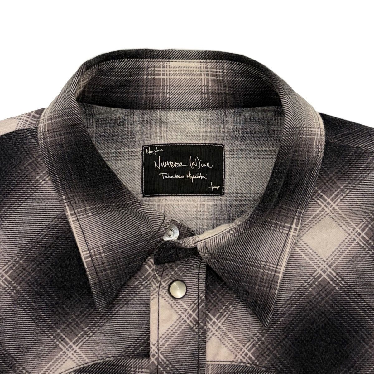 Number (N)ine Number (n)ine aw07 flannel Size US L / EU 52-54 / 3 - 3 Thumbnail