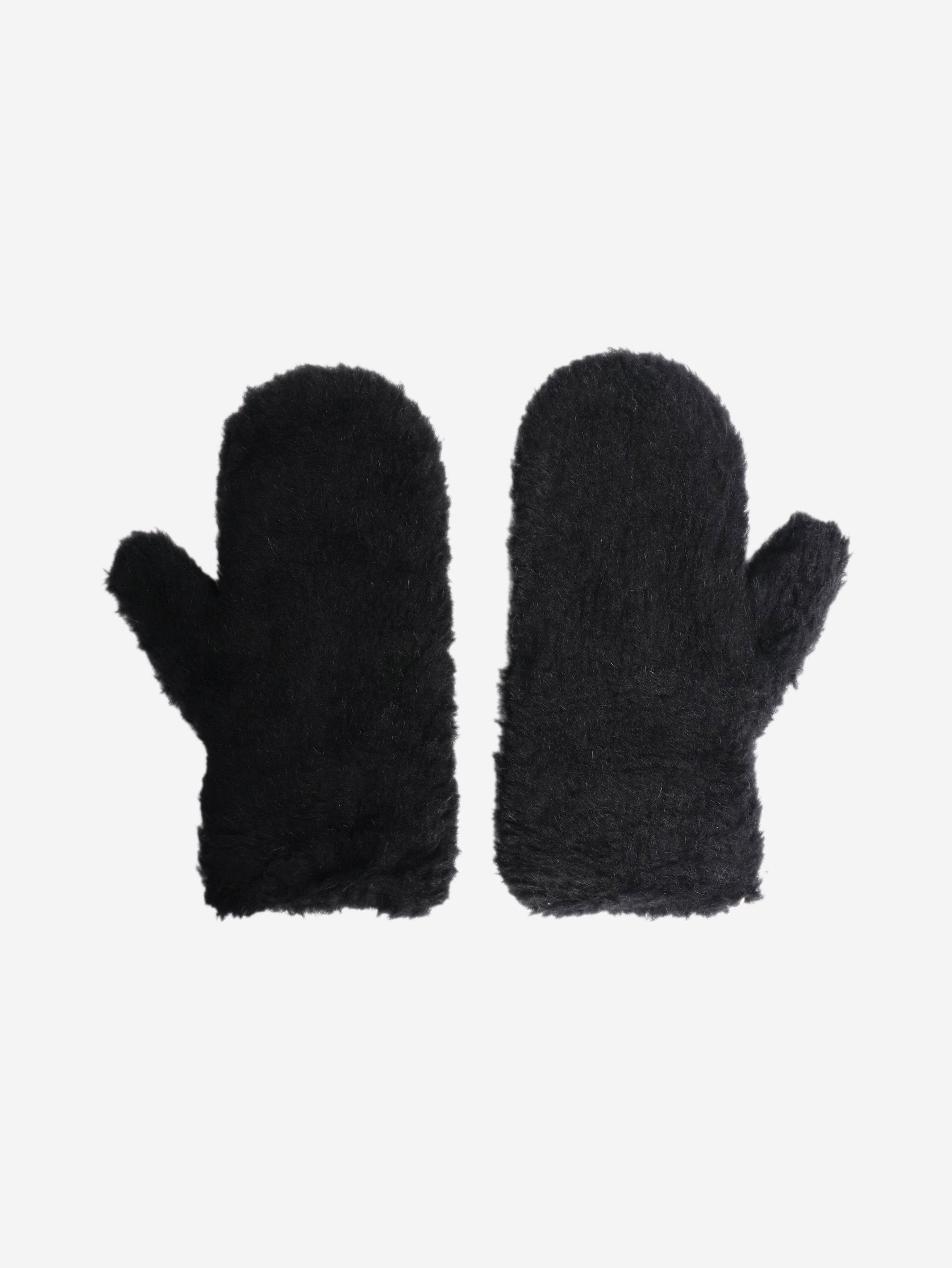 Other Black teddy mittens - M Size ONE SIZE - 1 Thumbnail