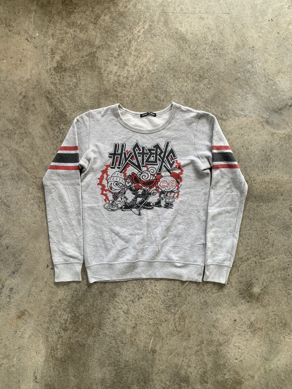 Hysteric Glamour Hysteric mini by hysteric glamour band graphic sweatshirt Size S / US 4 / IT 40 - 1 Thumbnail