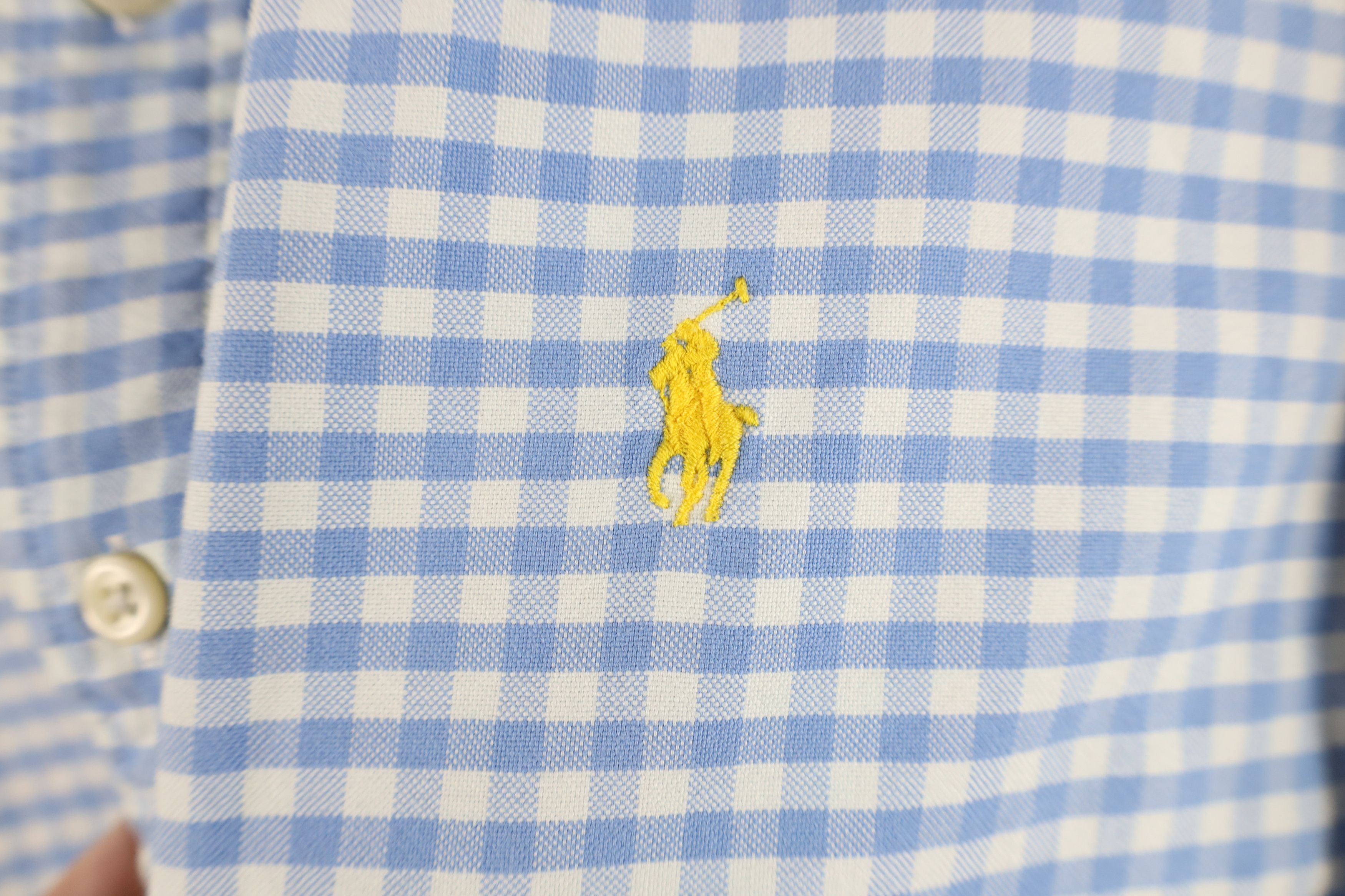 Polo Ralph Lauren Vintage 90s Ralph Lauren Fit Oxford Button Down Shirt Plaid Size US L / EU 52-54 / 3 - 4 Thumbnail