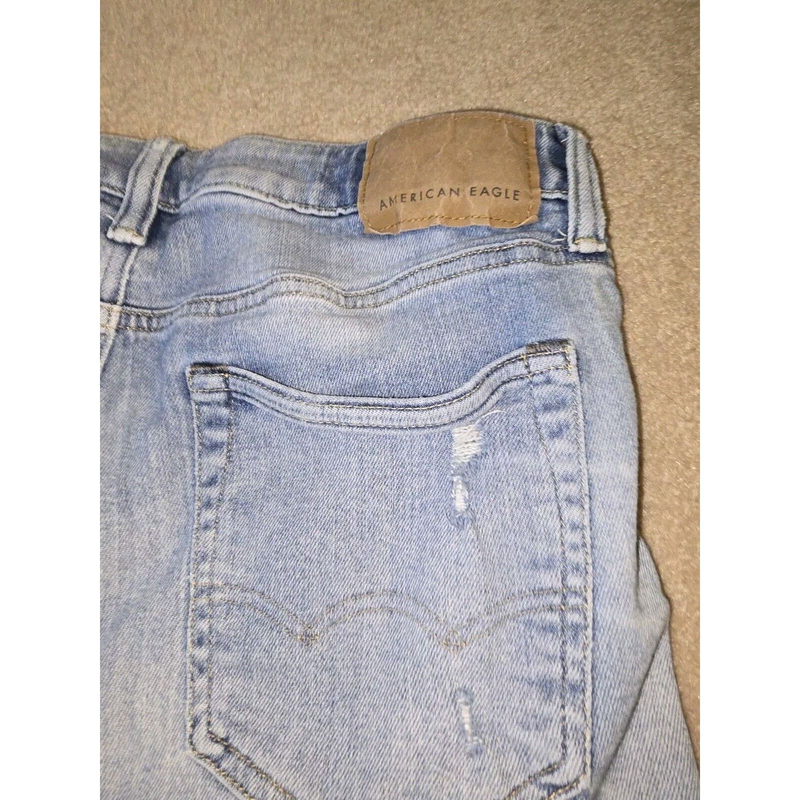 American Eagle Outfitters American Eagle Next level Airflex Slim Straight 32x34 Jeans Size US 32 / EU 48 - 13 Thumbnail