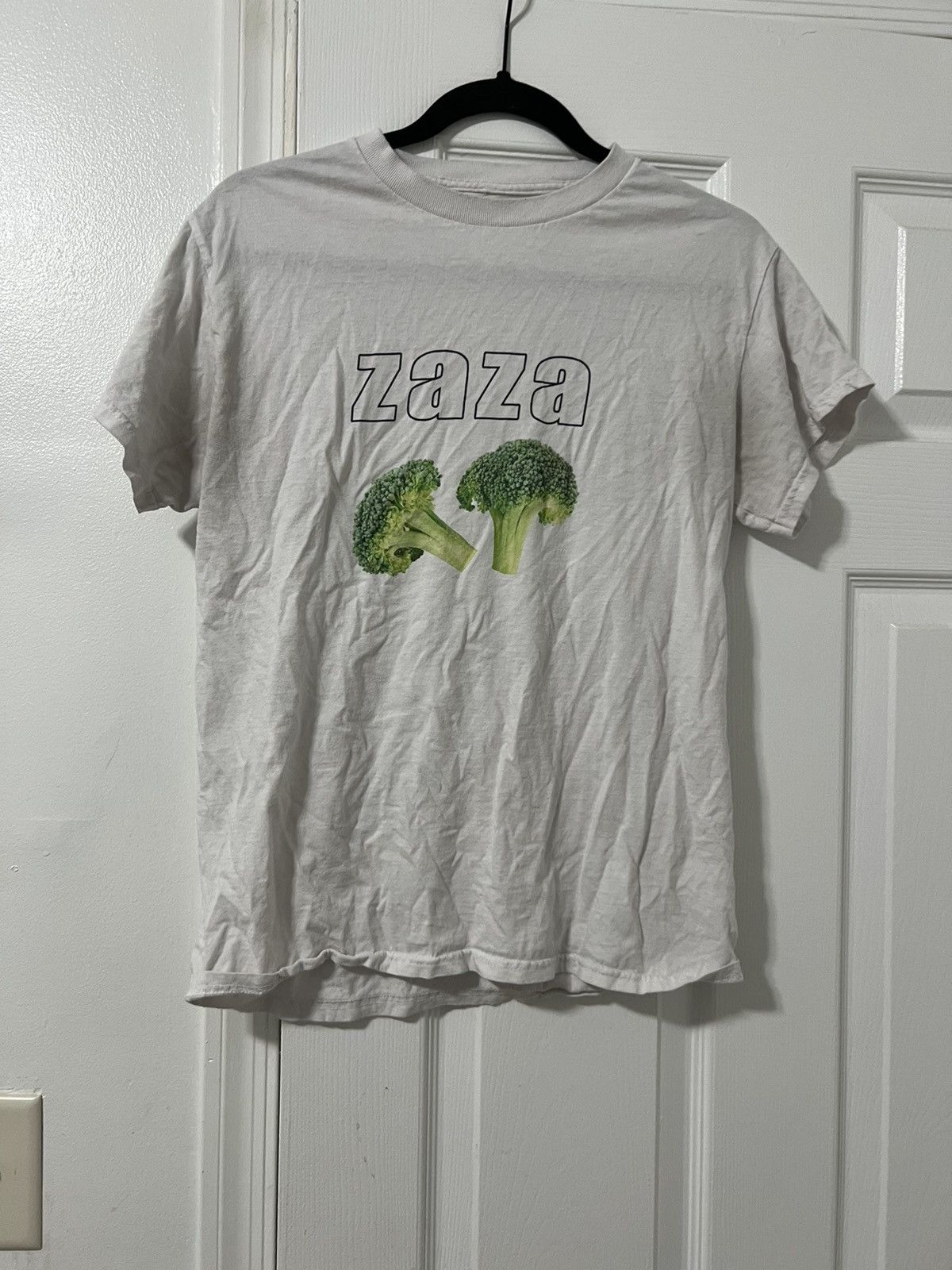 Vintage ZAZA BROCCOLI TEE Size US S / EU 44-46 / 1 - 1 Thumbnail