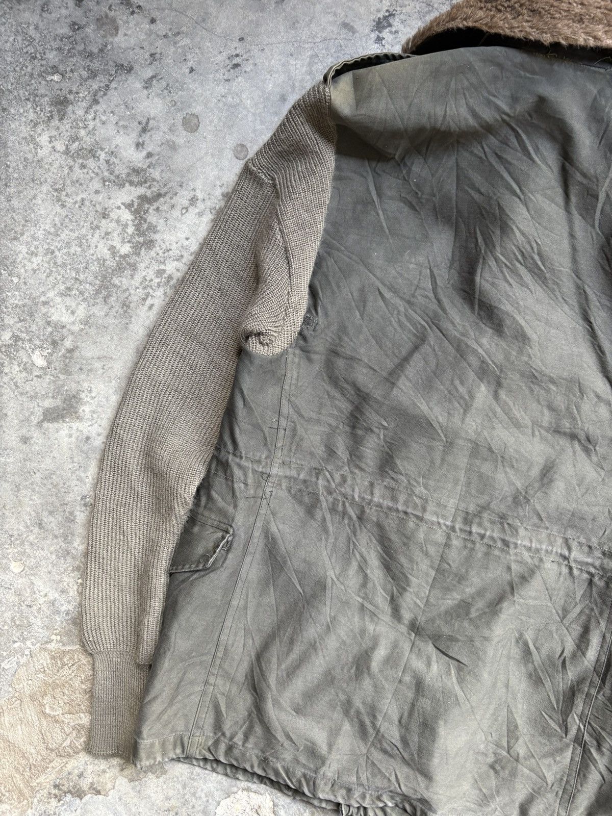 Japanese Brand × Vintage Beautiful customised military gillet jacket Size US S / EU 44-46 / 1 - 5 Thumbnail
