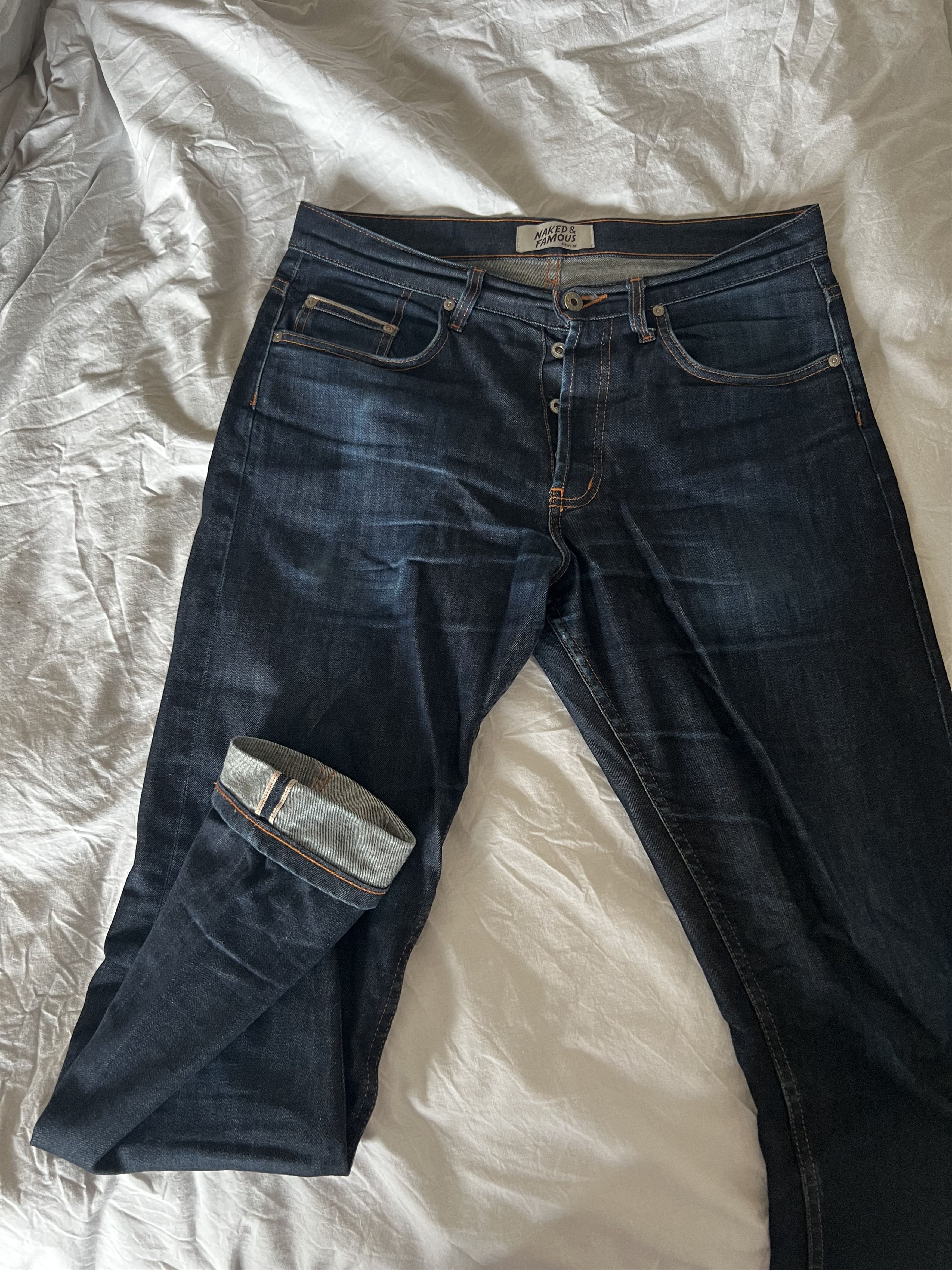 Naked & Famous Easy Guy - 11oz Stretch Selvedge Size US 32 / EU 48 - 1 Thumbnail