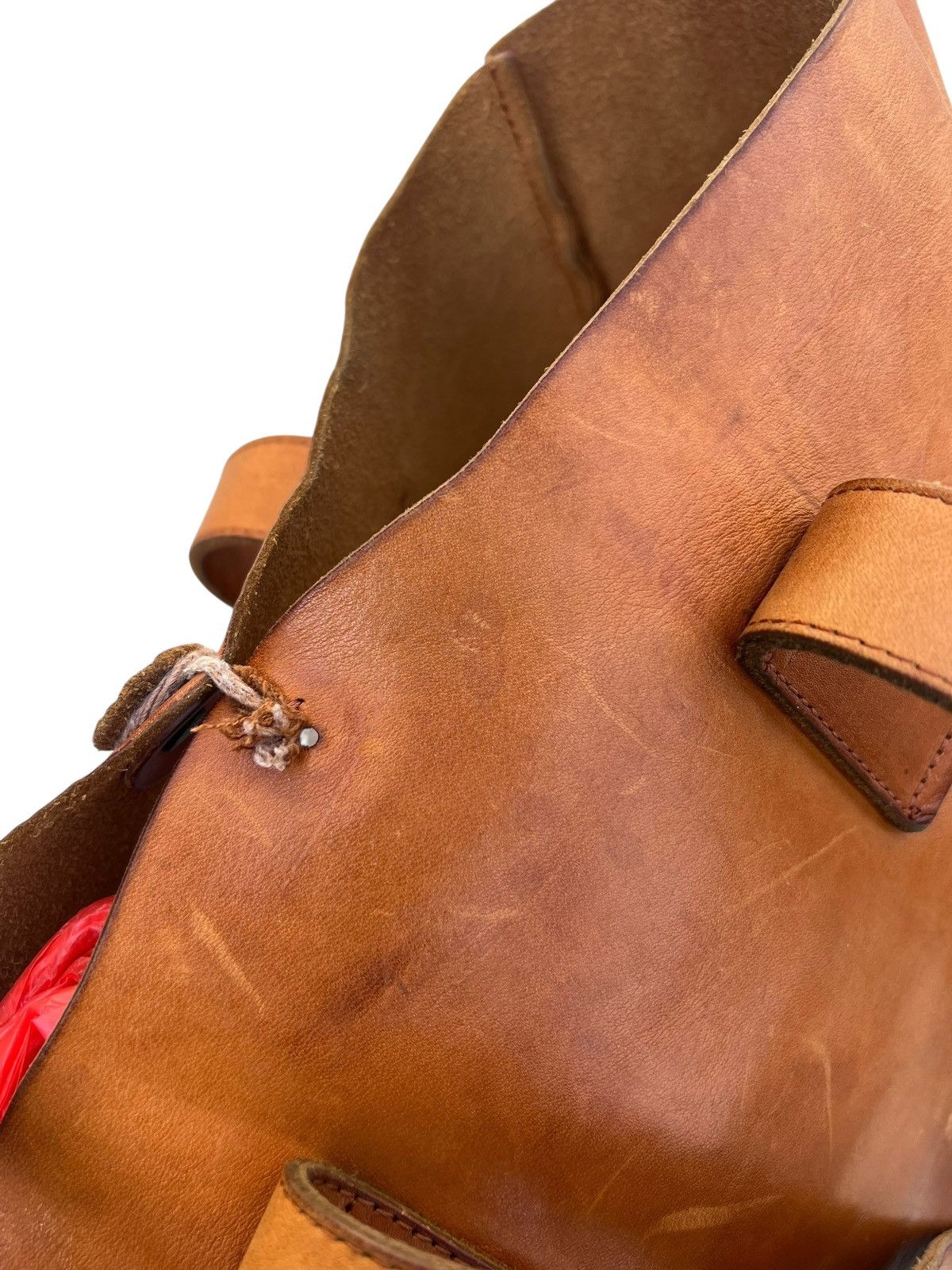 Leather Sot Japan Stains Patina Leather Toto Bag Size ONE SIZE - 20 Thumbnail