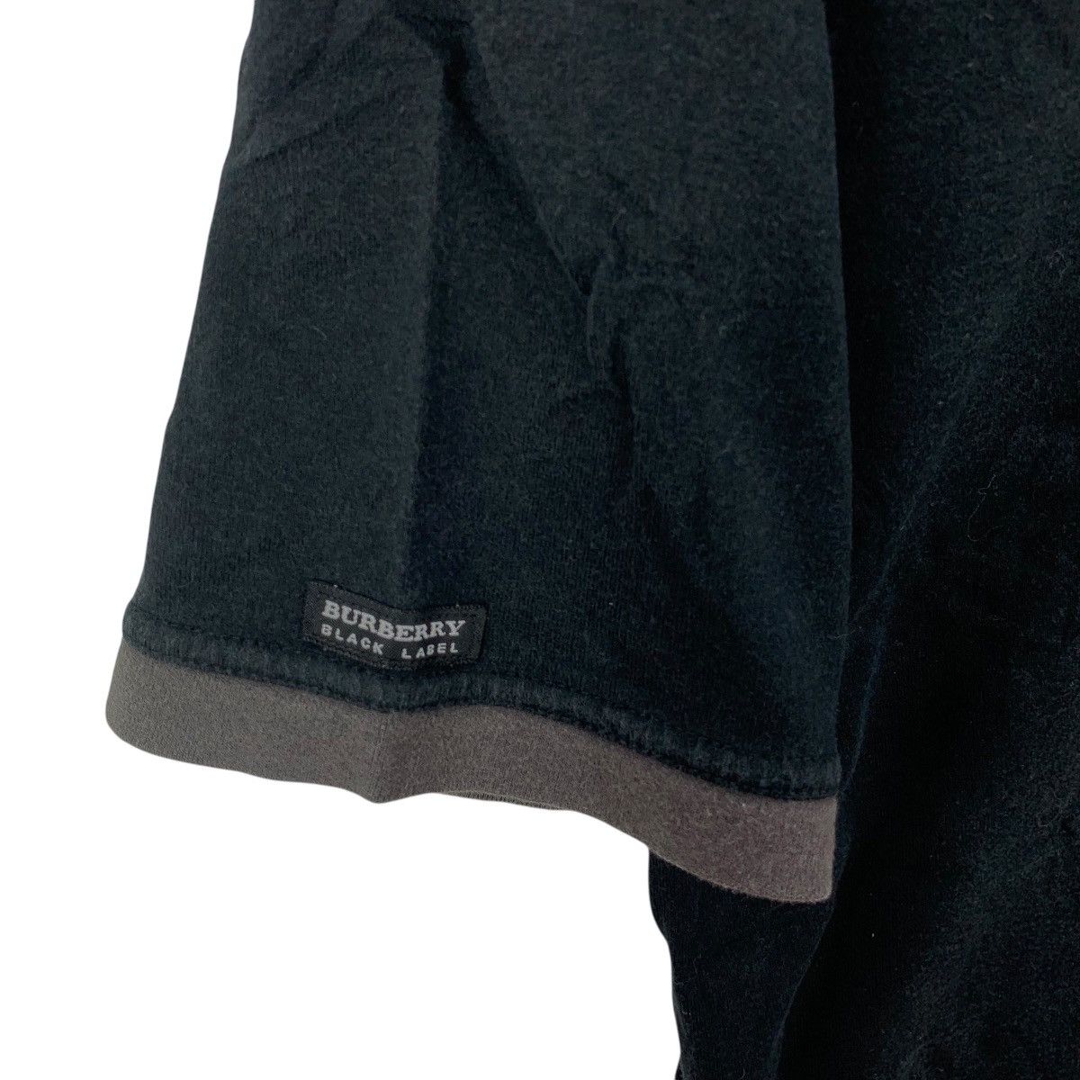 Burberry Vintage BURBERRY BLACK LABEL Box Logo Ringer Tee Shirt Top Size S / US 4 / IT 40 - 7 Thumbnail