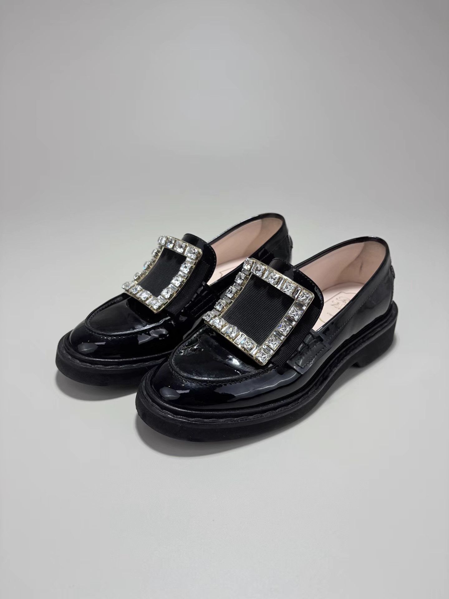 Roger Vivier ROGER VIVIER RV Crystal Buckle Loafers Size US 5 / IT 35 - 2 Thumbnail