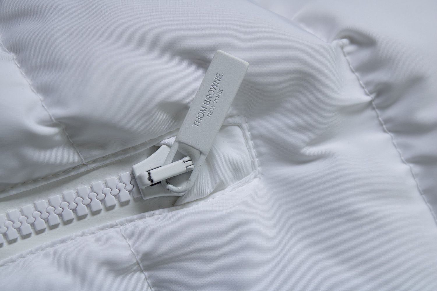 Thom Browne Thom Browne, padded gilet in white Size M / US 6-8 / IT 42-44 - 5 Thumbnail