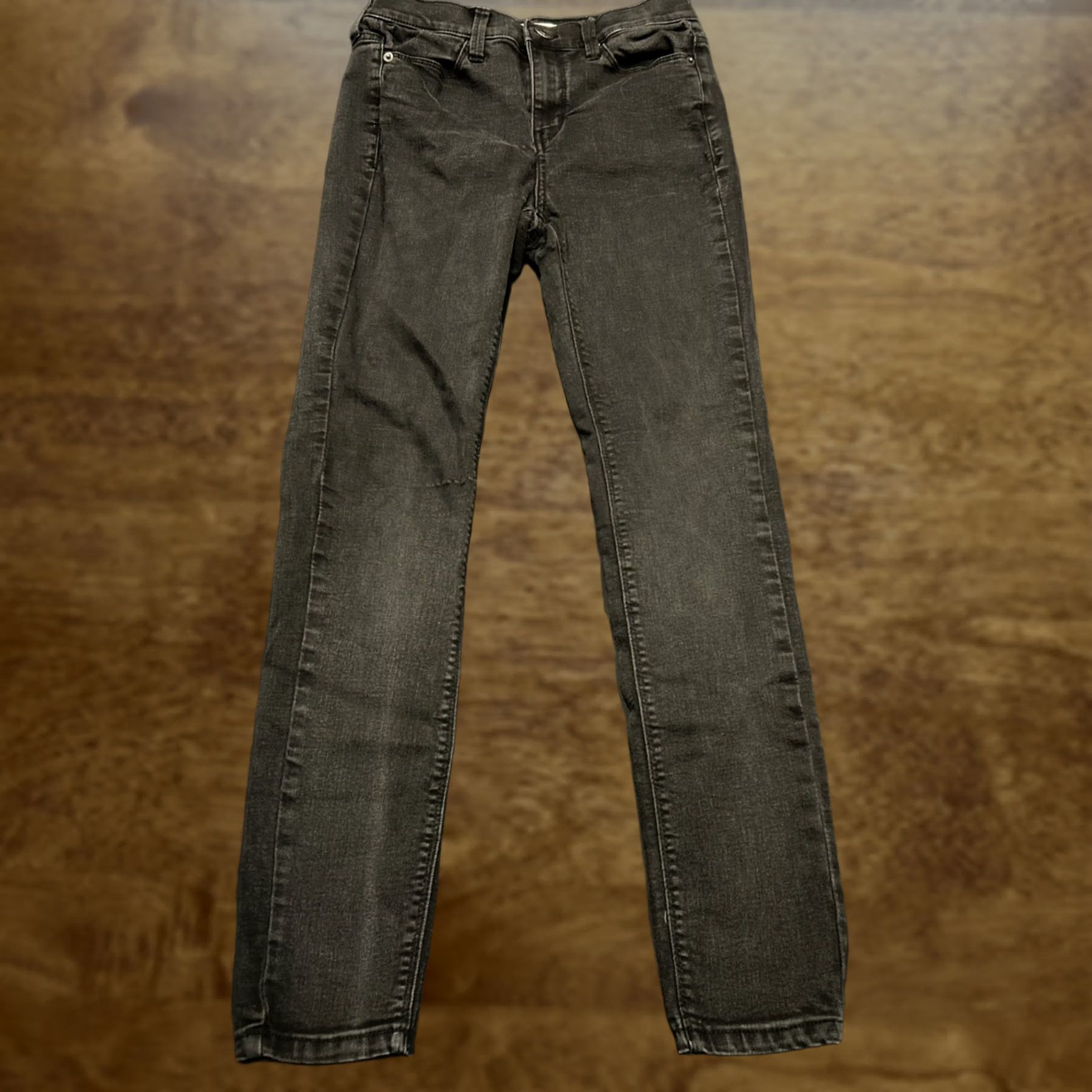 Vintage Mudd Jeans Juniors Size 3 Black FLX Stretch Cotton Blend Jeggings Size 26" / US 2 / IT 38 - 1 Thumbnail
