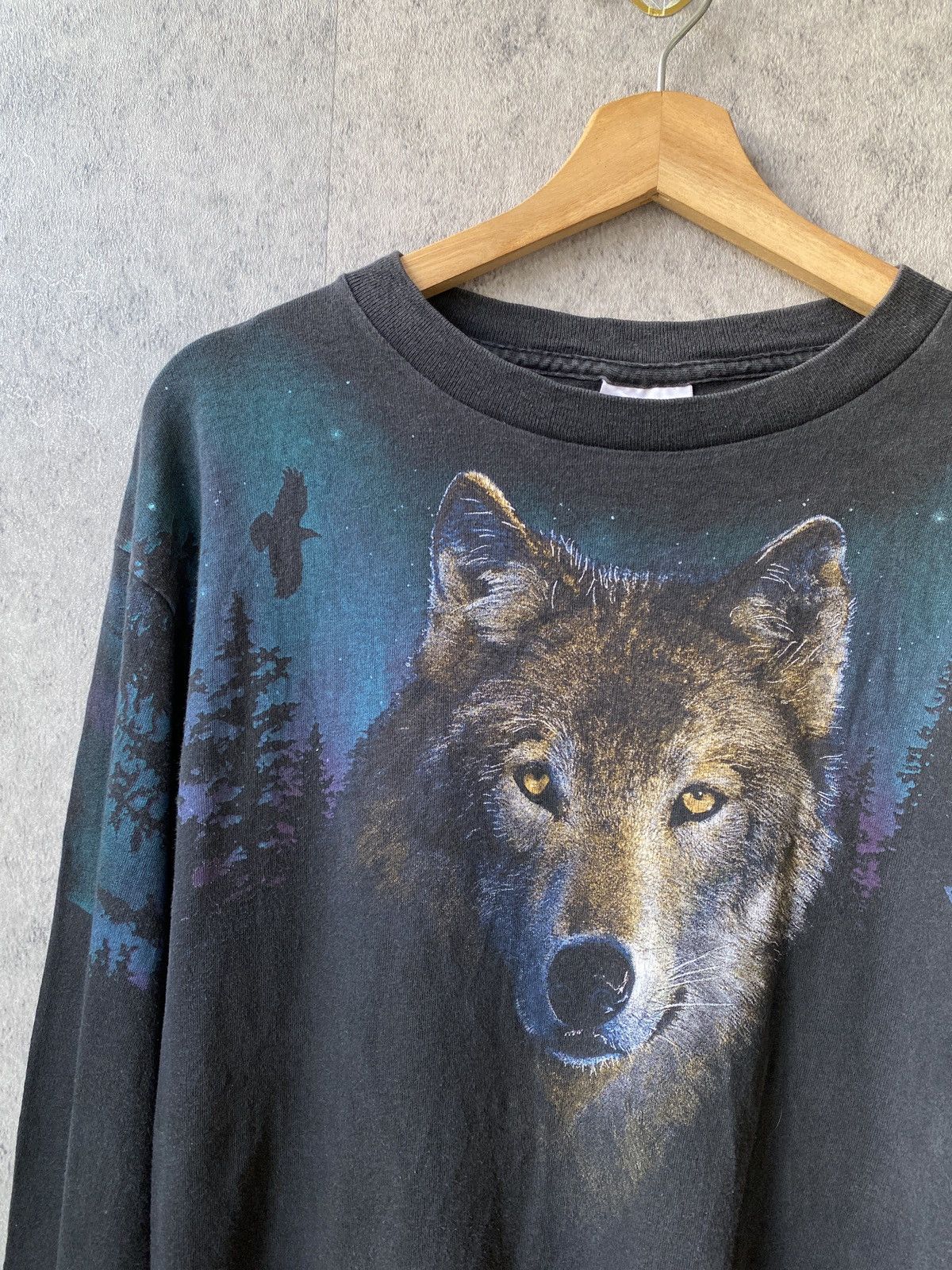 Habitat × Vintage Vintage 90’s Animal Tee Habitat Long Sleeves Size US L / EU 52-54 / 3 - 3 Thumbnail