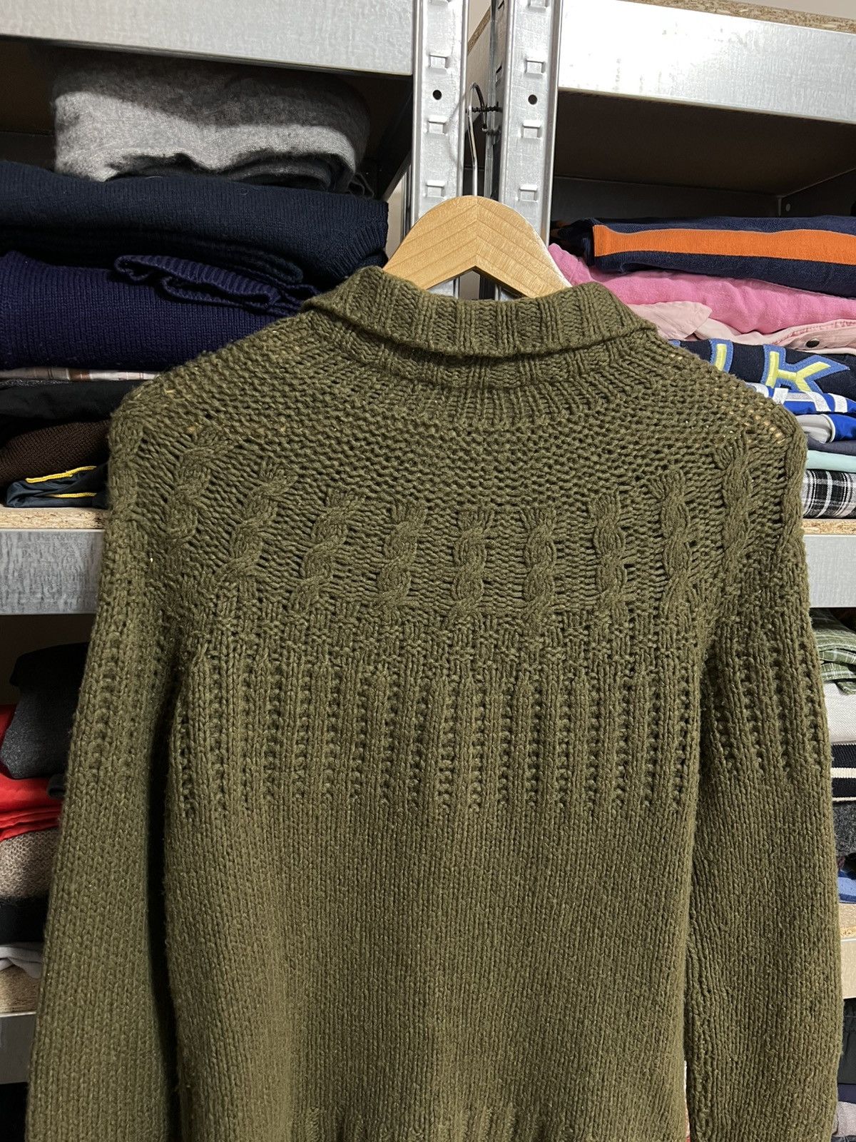 Jil Sander × Vintage Jil Sander Women Knitted Cardigan Sweater Cashmere Button Up Size XS / US 0-2 / IT 36-38 - 3 Thumbnail