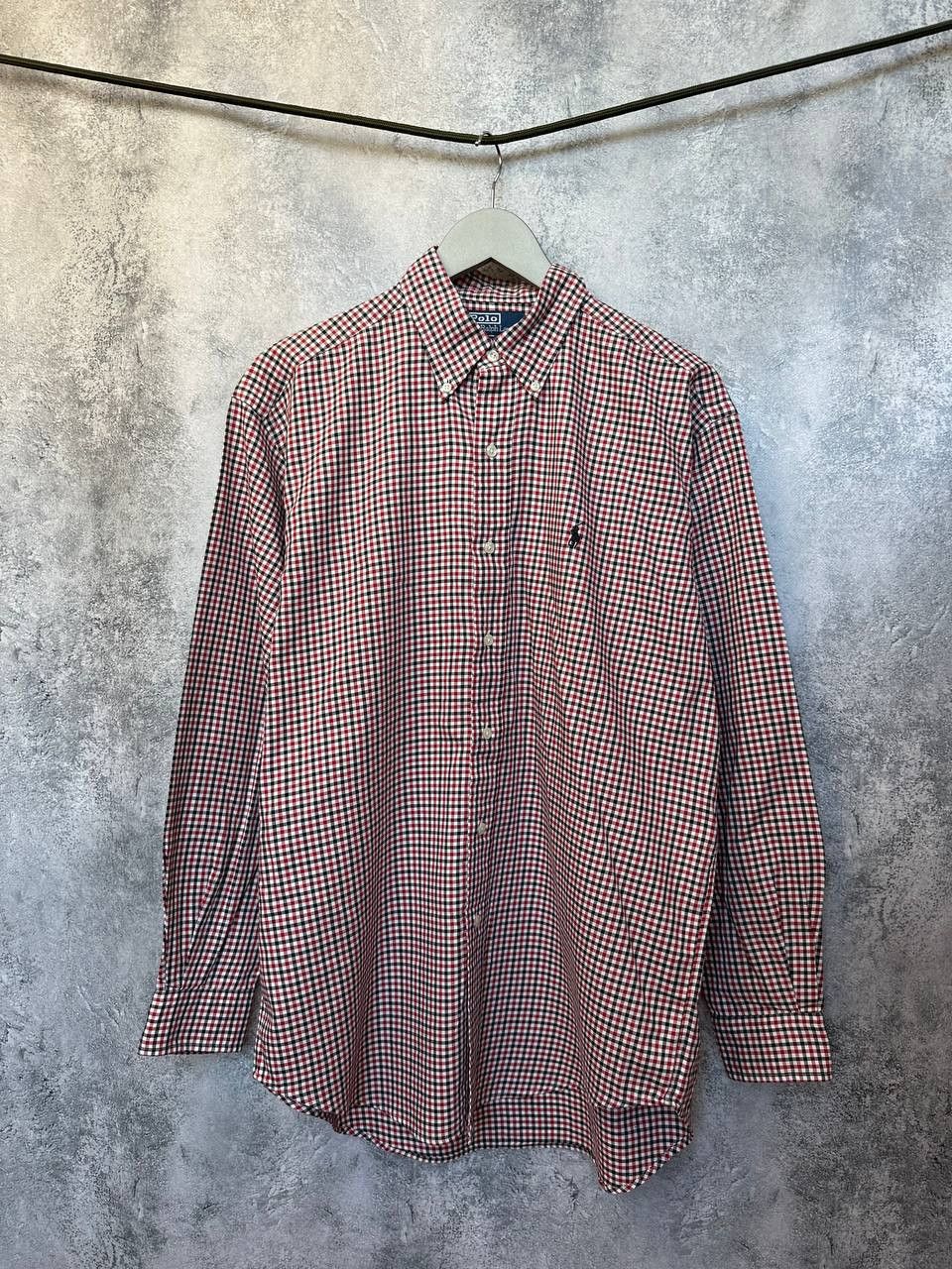 Polo Ralph Lauren × Vintage Polo Ralph Lauren Vintage Plaid Shirt Blake Button Up LS Size US M / EU 48-50 / 2 - 2 Thumbnail