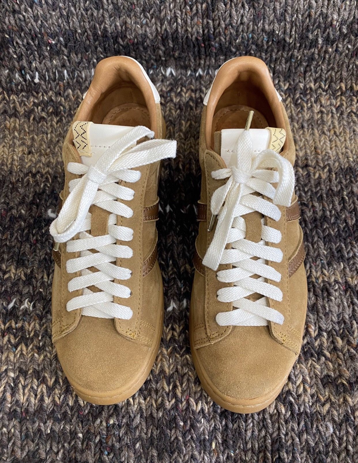 Visvim Visvim 21ss corda folk camel Low-top sneakers De Xun shoes | Grailed