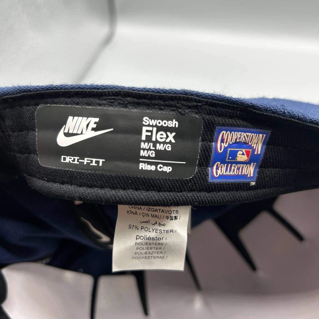 Nike Houston Astros x Nike Rise Flex Hat Men M-L Stretch Fitted Size ONE SIZE - 5 Thumbnail