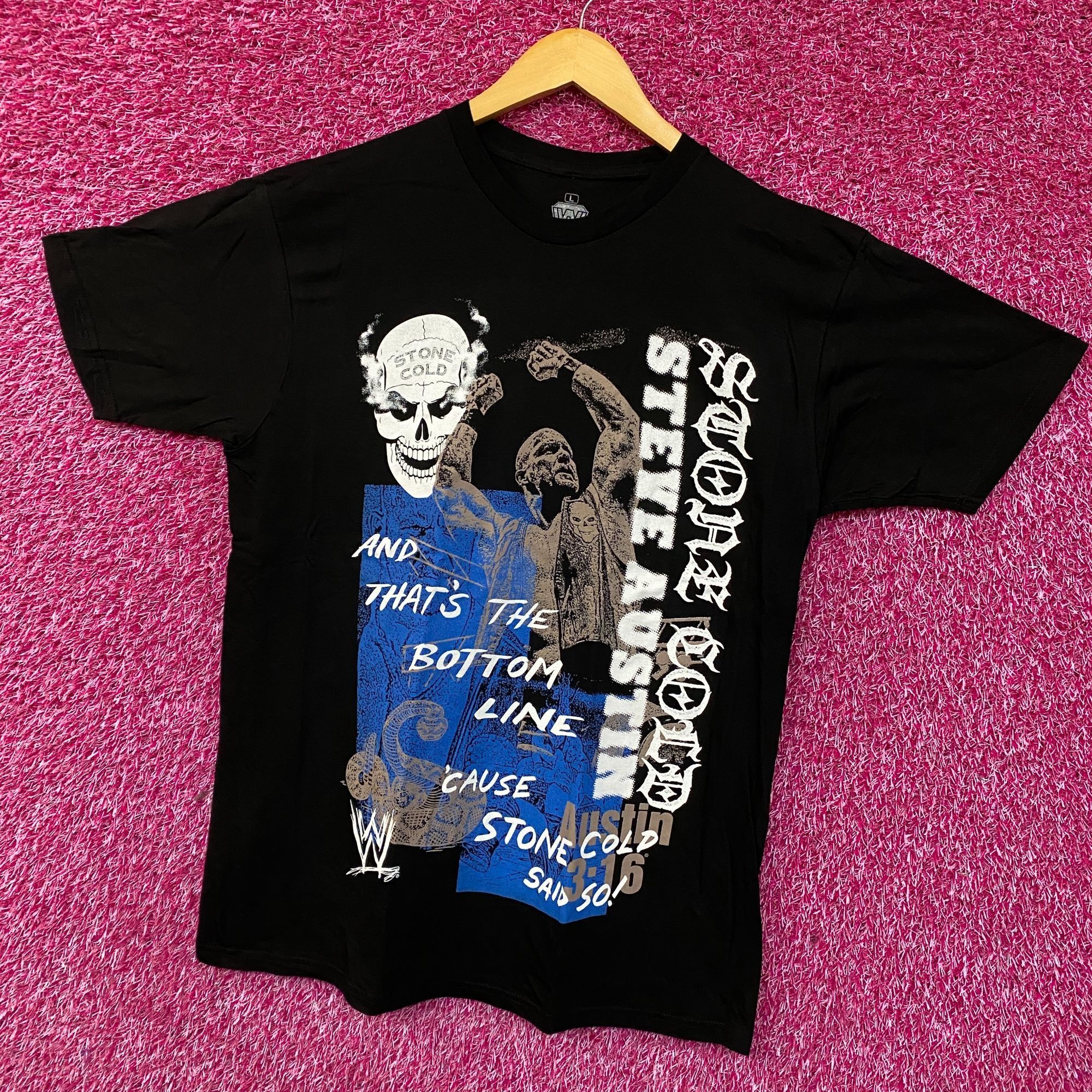 WWE WWE Stone Cold Steve Austin And That's The Bottom Line T-Shi Size US L / EU 52-54 / 3 - 3 Thumbnail