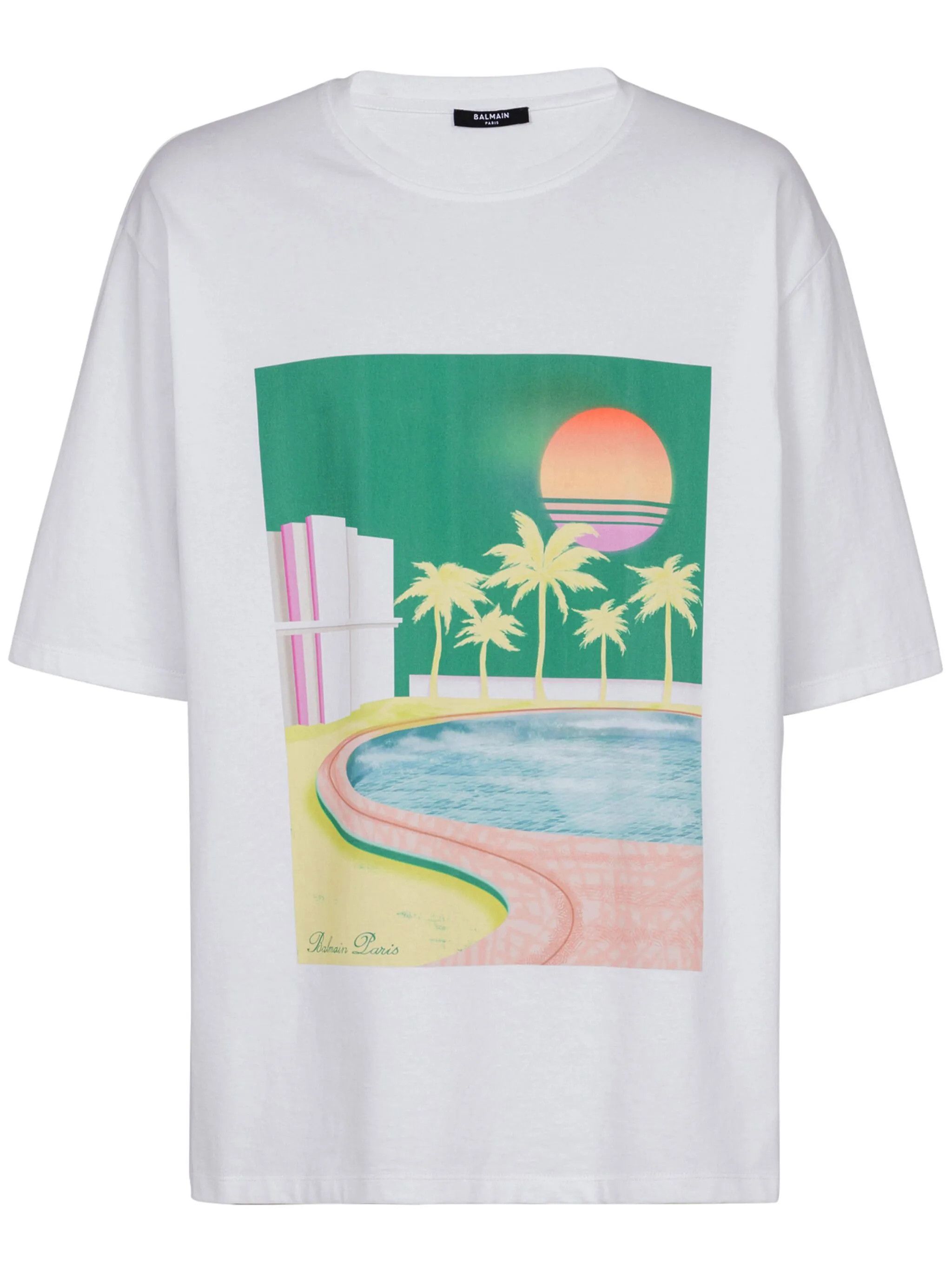 Balmain o1loc1c1125 T-Shirts in White Size US S / EU 44-46 / 1 - 1 Thumbnail
