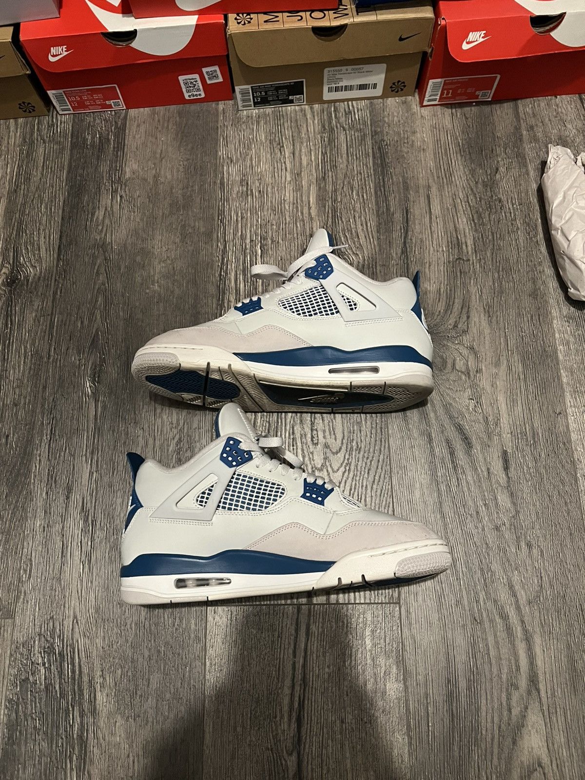 Jordan Brand Military Blue 4s 2024 Size US 10.5 / EU 43-44 - 1 Thumbnail