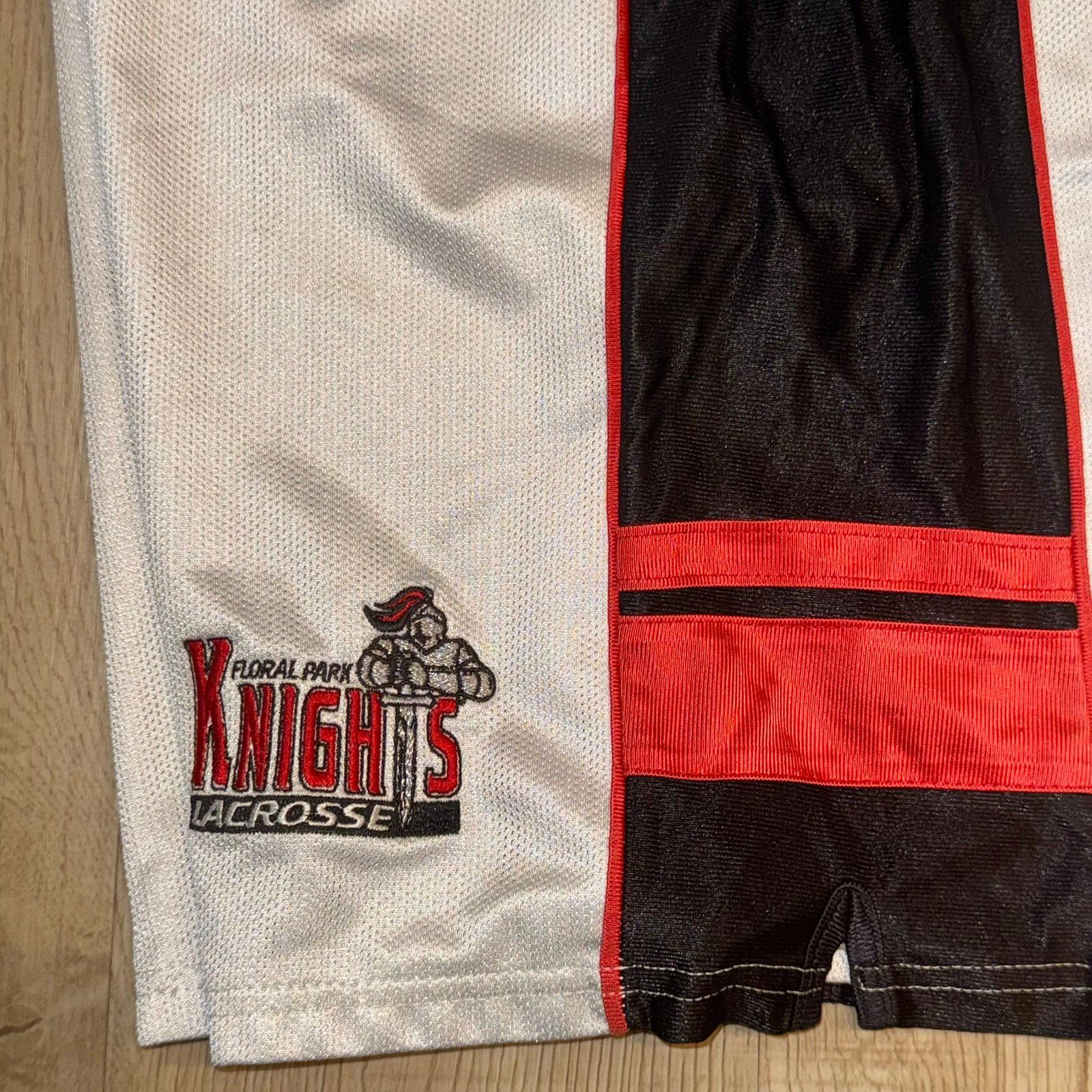 Nike Floral Park Knights Lacrosse Shiny Dazzle Shorts Mens LG Size US 34 / EU 50 - 2 Thumbnail