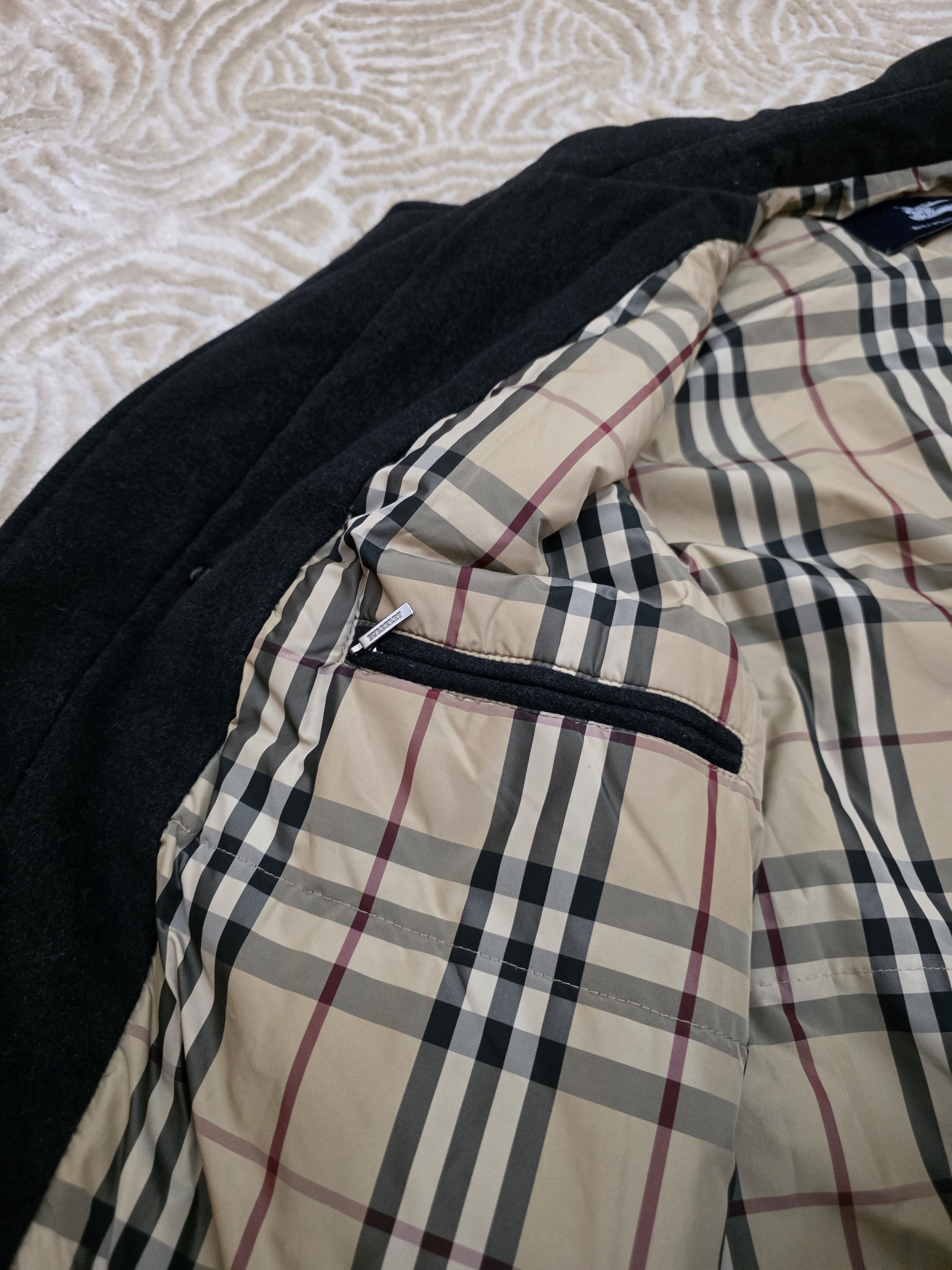 Burberry Burberry London Jacket Overcoat Merino Wool Nova Check Size US L / EU 52-54 / 3 - 11 Thumbnail