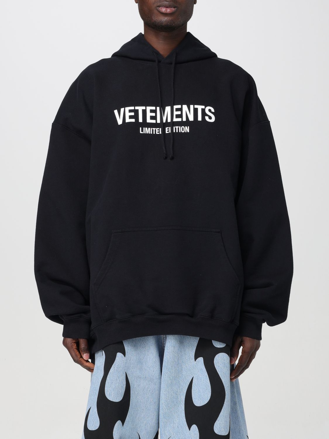 image of Vetements Sweatshirt Men Black (Size XS)