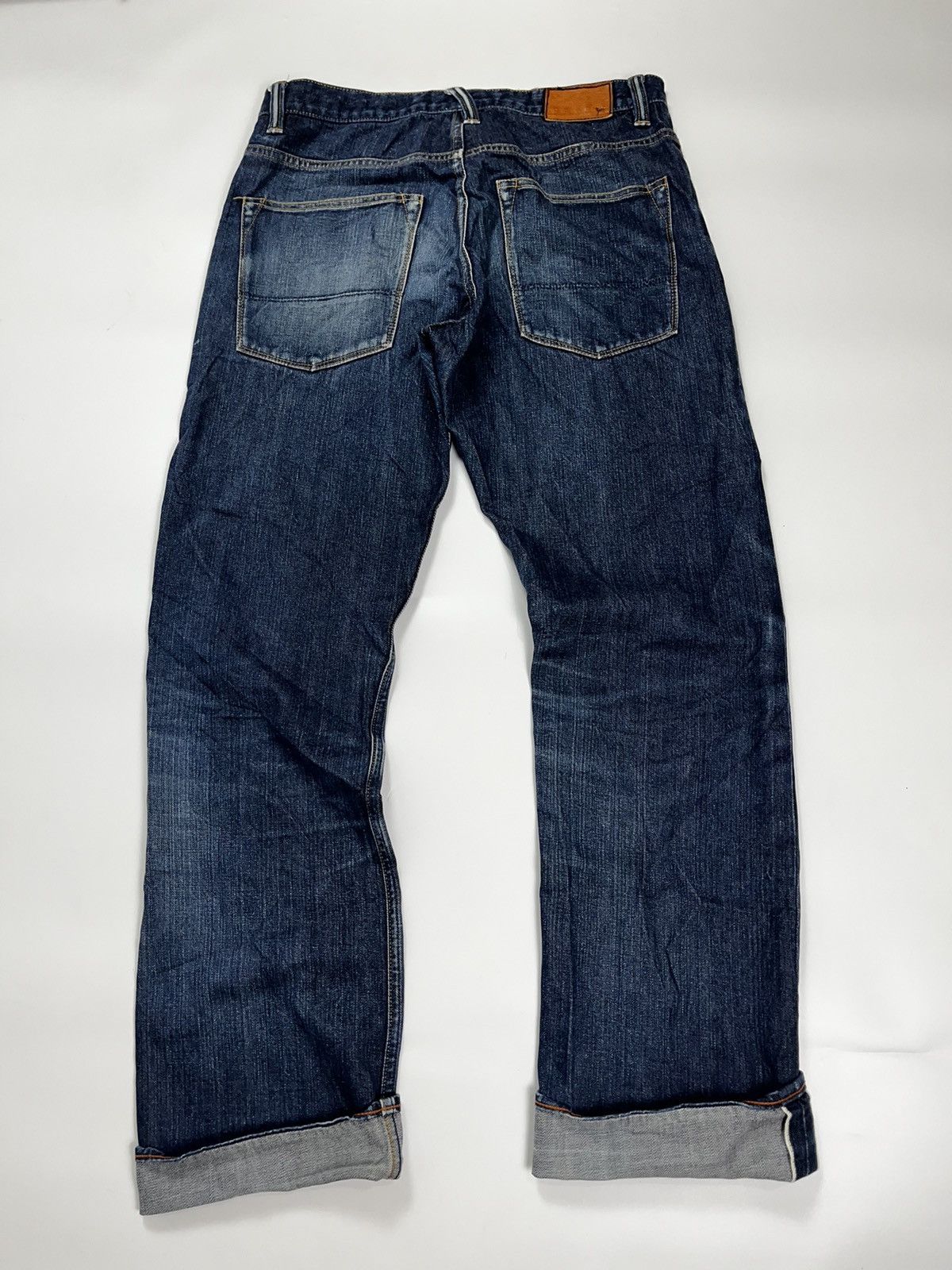 Japanese Brand selvedge kicking mule japan jeans pant Size US 33 - 8 Thumbnail