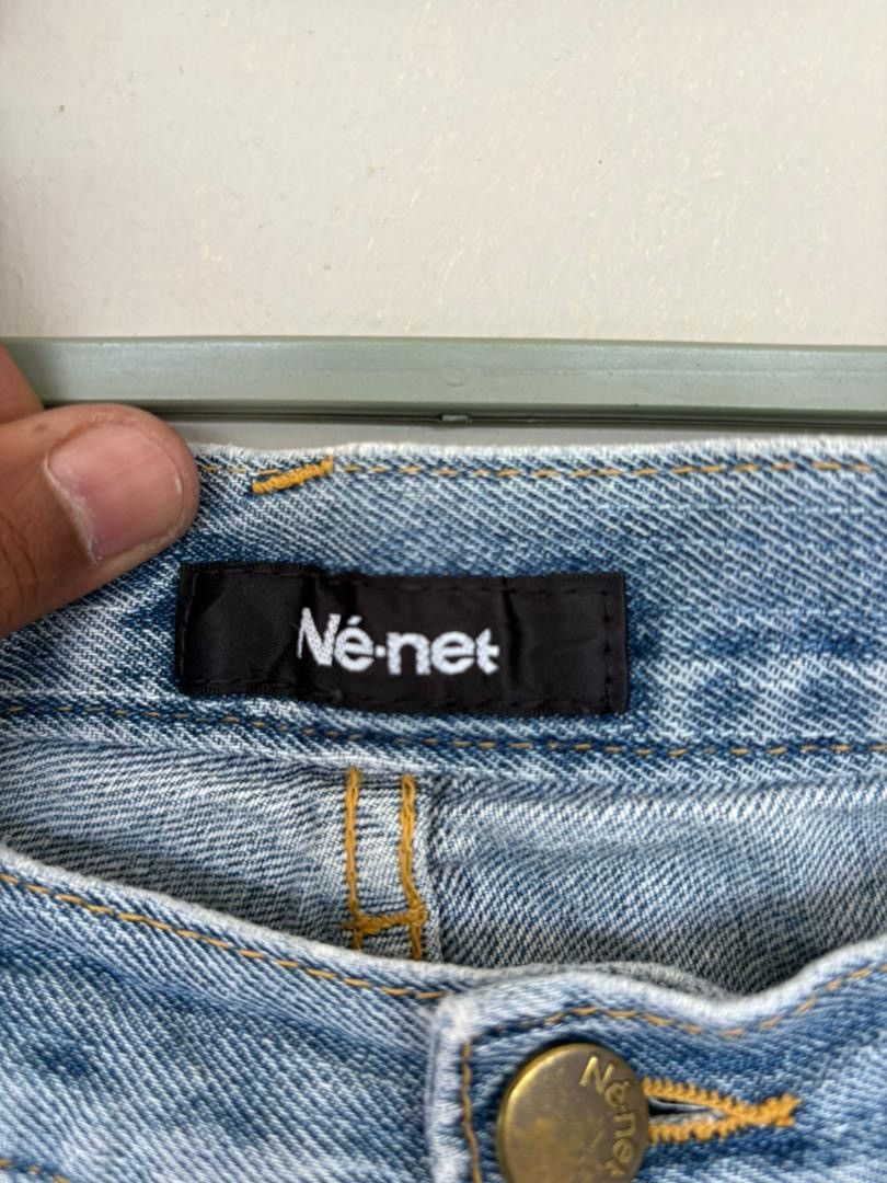 Issey Miyake VTG Issey Miyake Ne Net Denim Pant Cat PatchWork Design Size US 36 / EU 52 - 11 Thumbnail