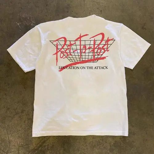 Japanese Brand × Vintage White casual retro devil eye print t-shirt Size US L / EU 52-54 / 3 - 2 Thumbnail