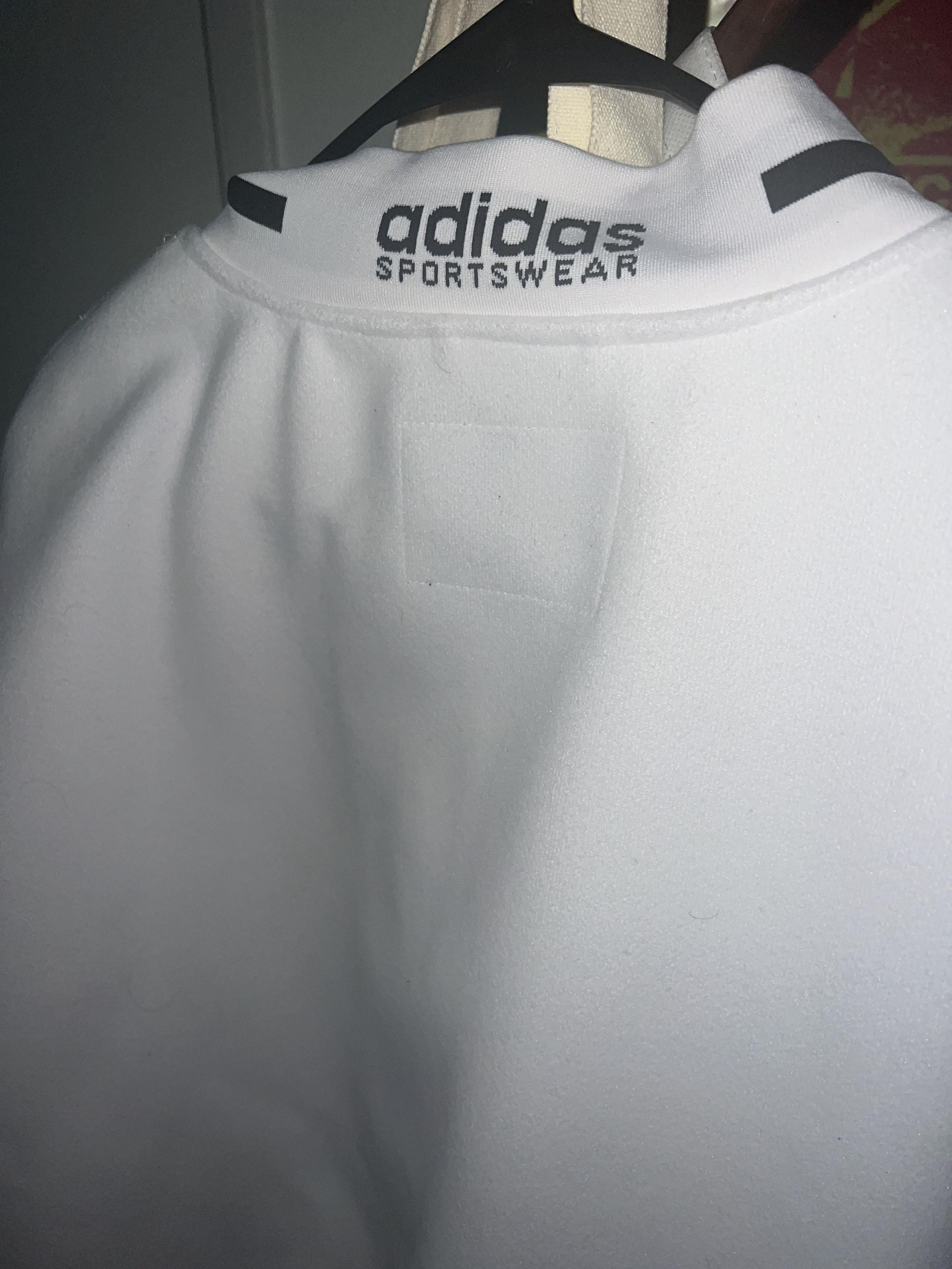 Adidas Adidas Collegiate Premium Varsity Bomber Jacket Q3 White Size US L / EU 52-54 / 3 - 3 Thumbnail