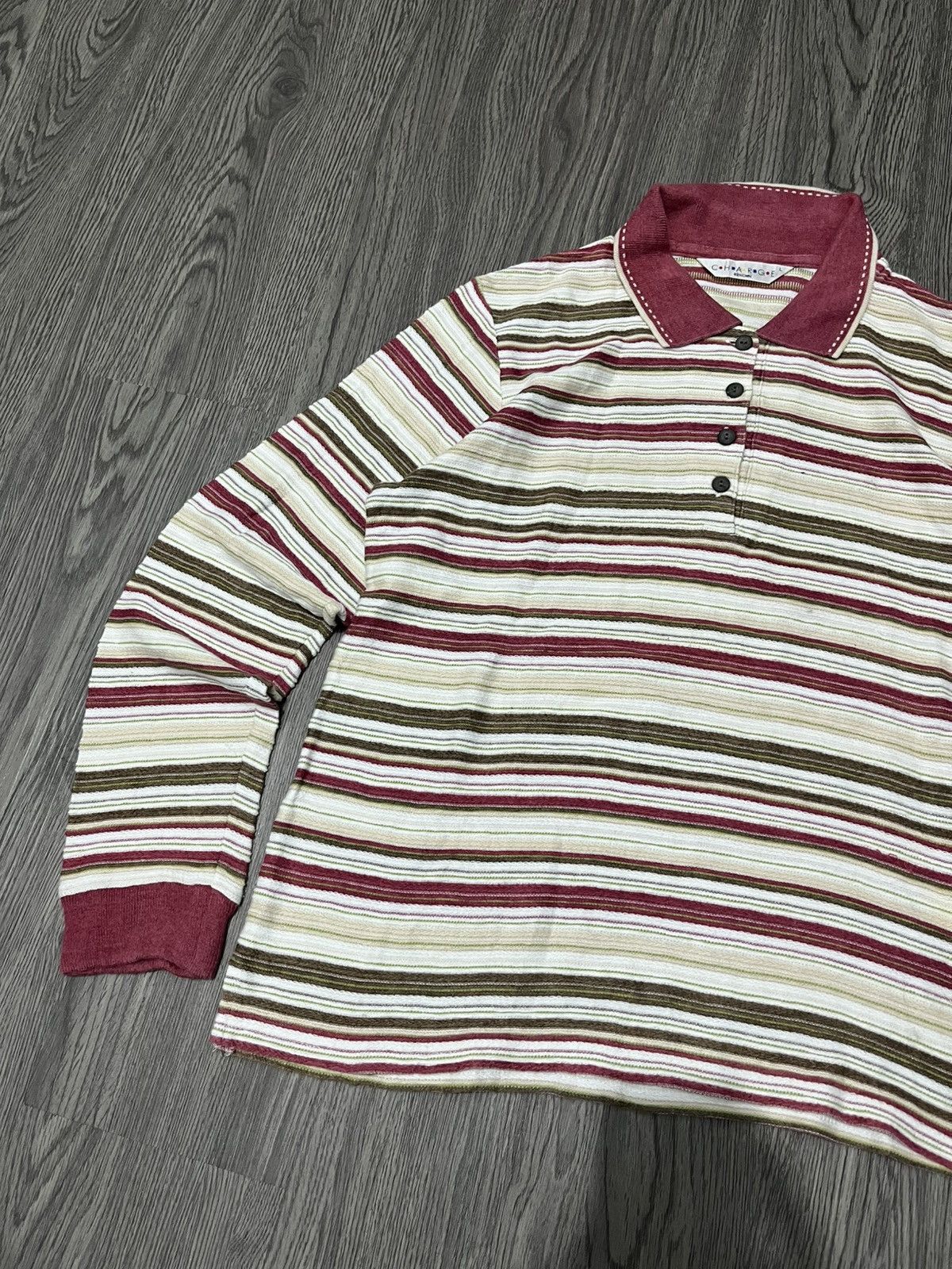 Japanese Brand 🇯🇵Charge Renown long sleeve polo🇯🇵 Size US L / EU 52-54 / 3 - 2 Thumbnail