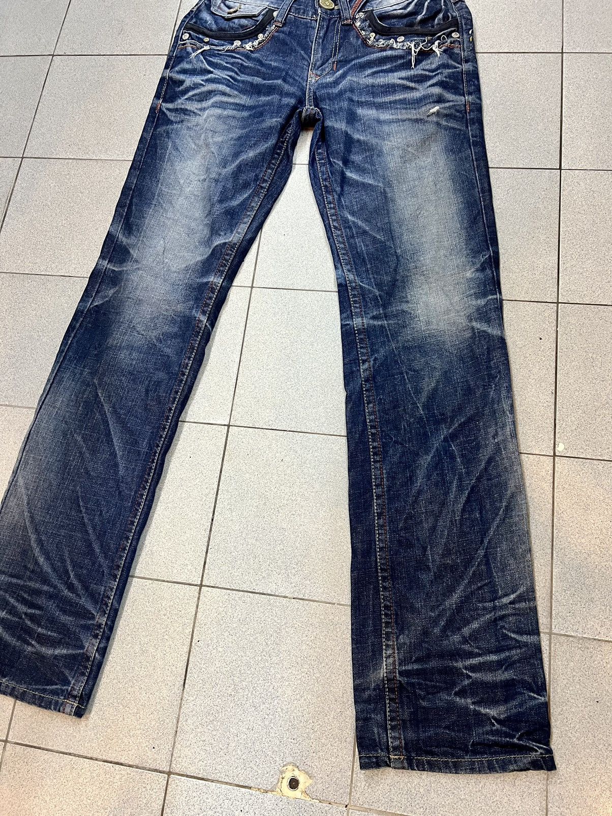 Hysteric Glamour Redpepper Seditionaries Distressed Jeans Size US 32 / EU 48 - 5 Thumbnail