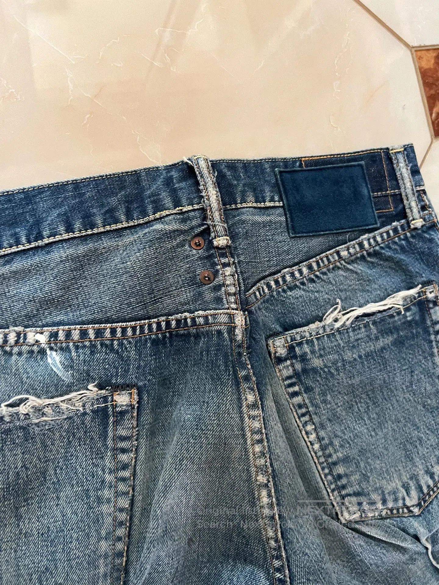 Visvim Visvim Journeyman 19ss Distressed Jeans. Size US 26 / EU 42 - 4 Thumbnail