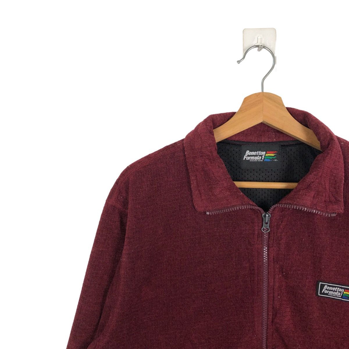 Japanese Brand VINTAGE BOMBER JACKET BENETTON FORMULA 1 RACING TEAM Size US M / EU 48-50 / 2 - 6 Thumbnail