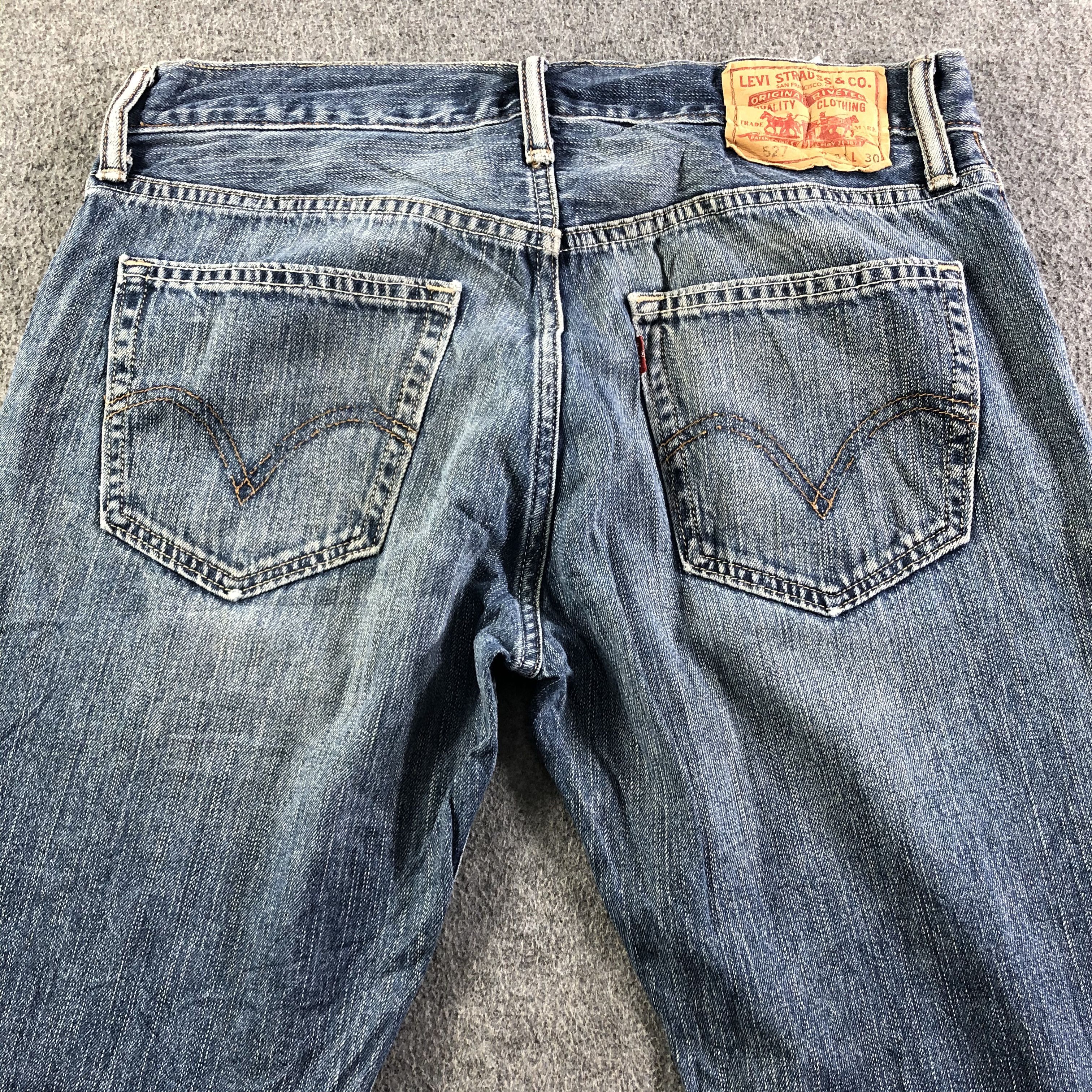 Levi's Vintage Blue Wash Levis 527 Jeans-J3327 Size US 32 / EU 48 - 4 Thumbnail