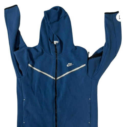 Nike Nike Tech Fleece Hoodie Blue White Men’s Large Size US L / EU 52-54 / 3 - 1 Thumbnail