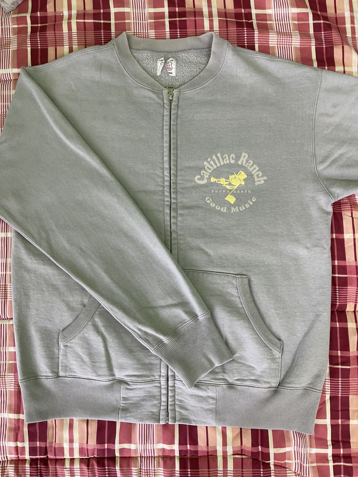 The Flat Head Vintage The Flat Heat Phono Graph Full-Zip sweatshirt Size US L / EU 52-54 / 3 - 12 Thumbnail