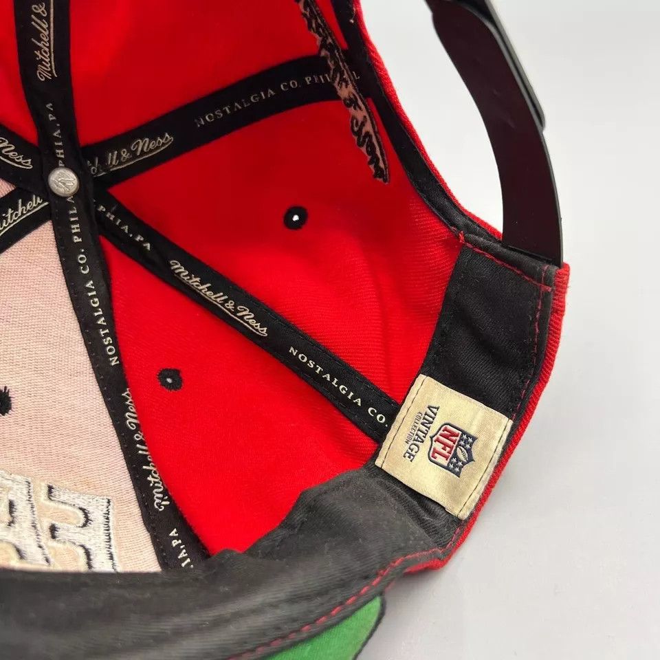 Mitchell & Ness Atlanta Falcons Hat Men Mitchell & Ness NFL Snap Back Cap Size ONE SIZE - 8 Thumbnail