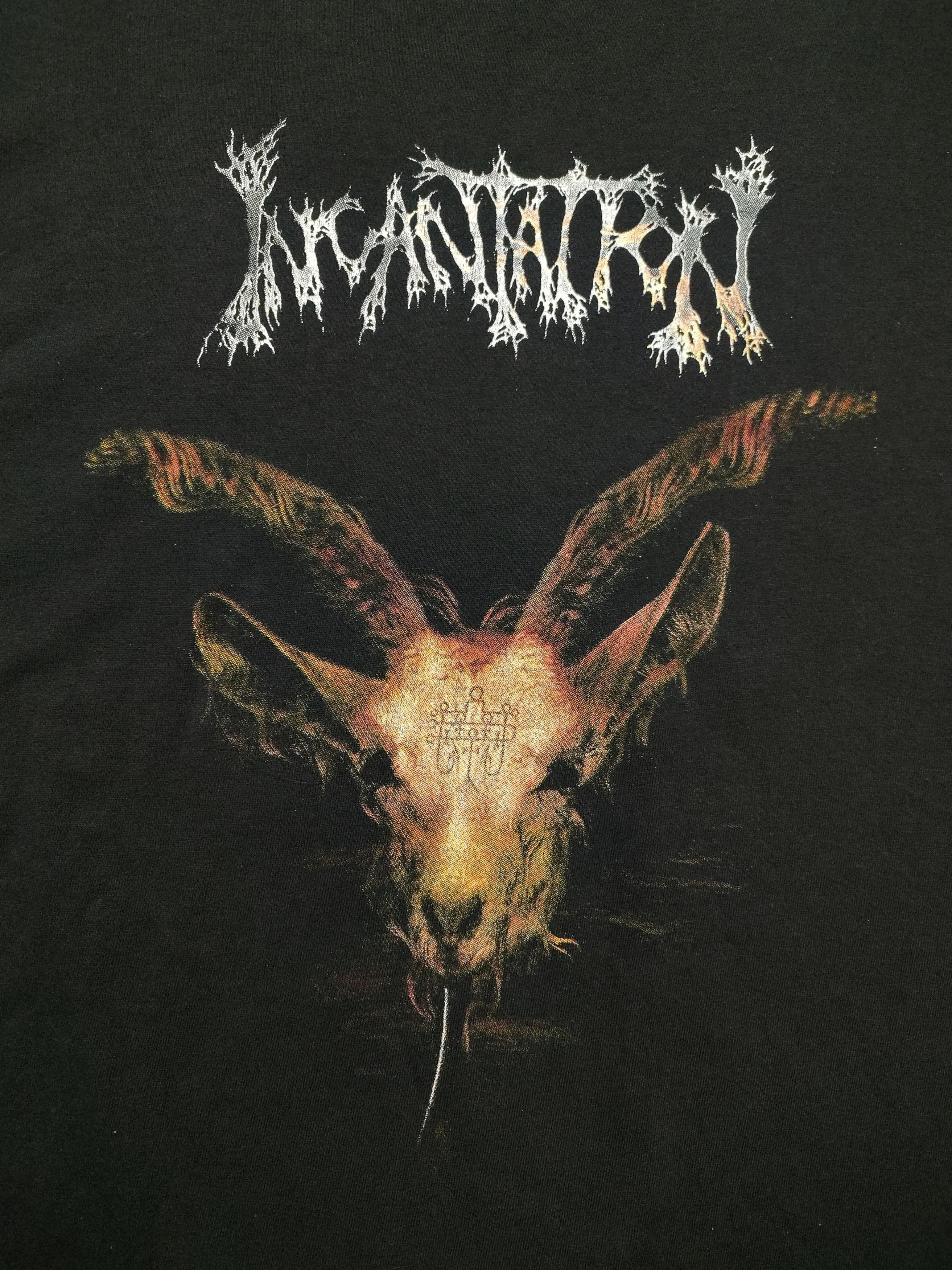 Band Tees 90s INCANTATION - BLASPHEMY Vintage Long Sleeve Tee Size US L / EU 52-54 / 3 - 4 Thumbnail