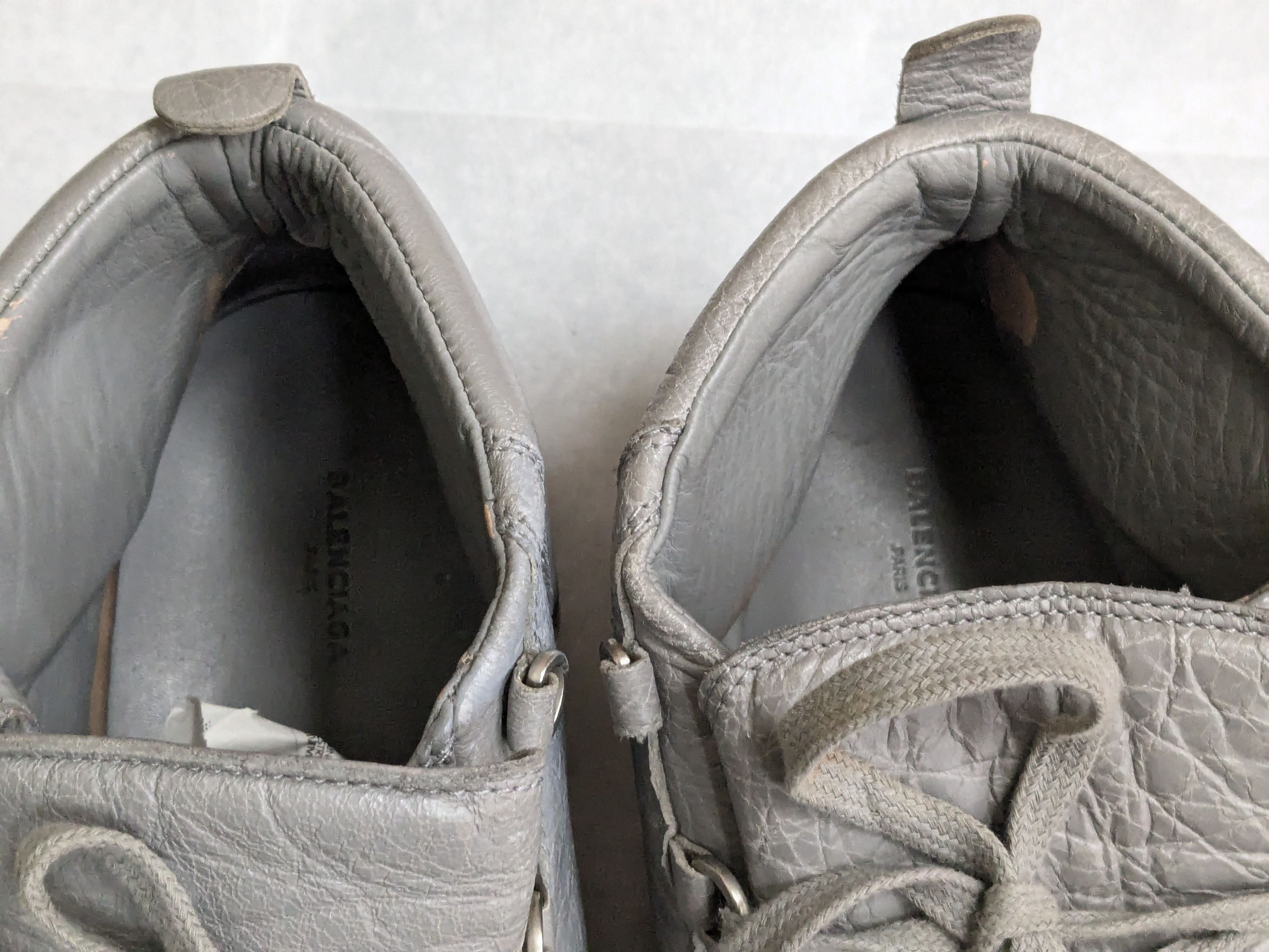 Balenciaga Balenciaga Arena Gray 11 High Tops Leather Size US 13 / EU 46 - 5 Thumbnail