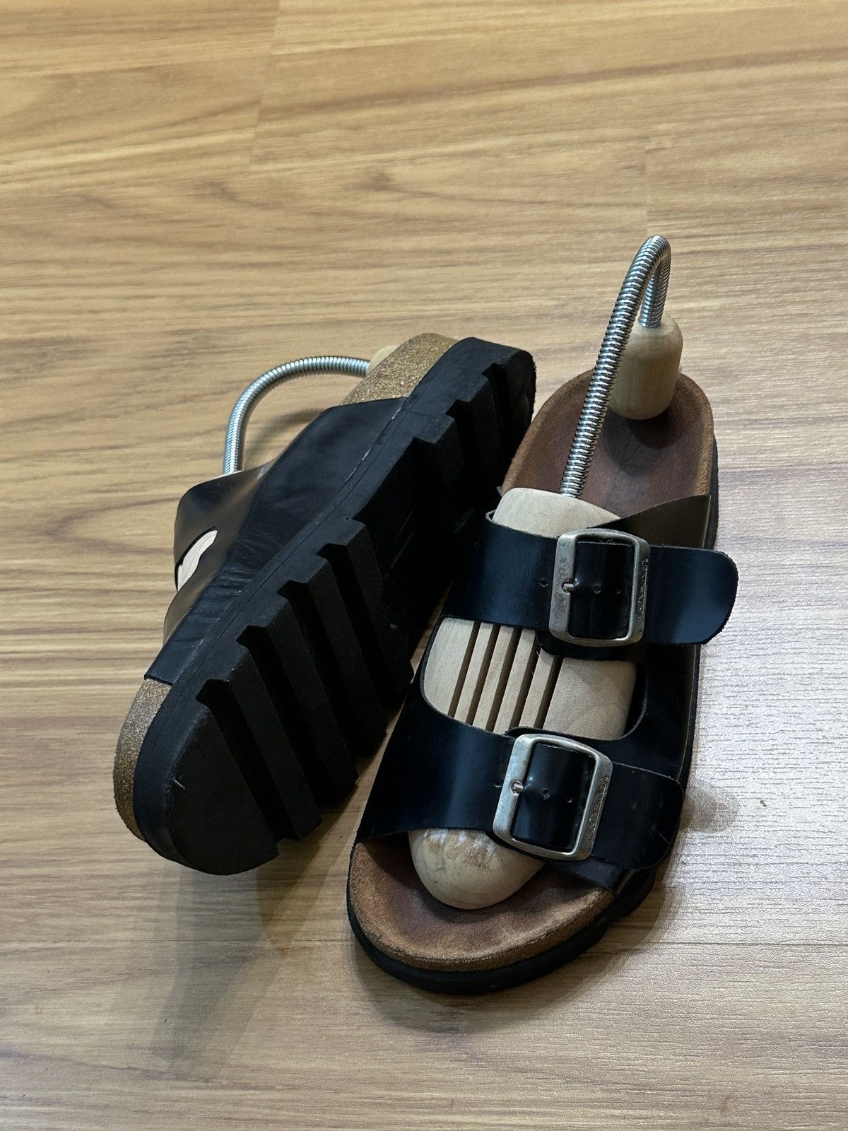 Sixty Sixty-Seven Made in Spain Leather Sandal Size US 6 / IT 36 - 3 Thumbnail