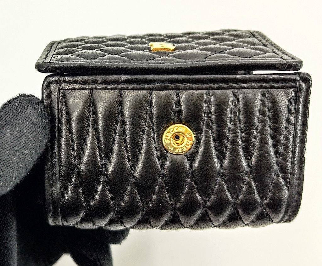 Bally vintage BALLY full leather quilted coin case like new Size ONE SIZE - 4 Thumbnail