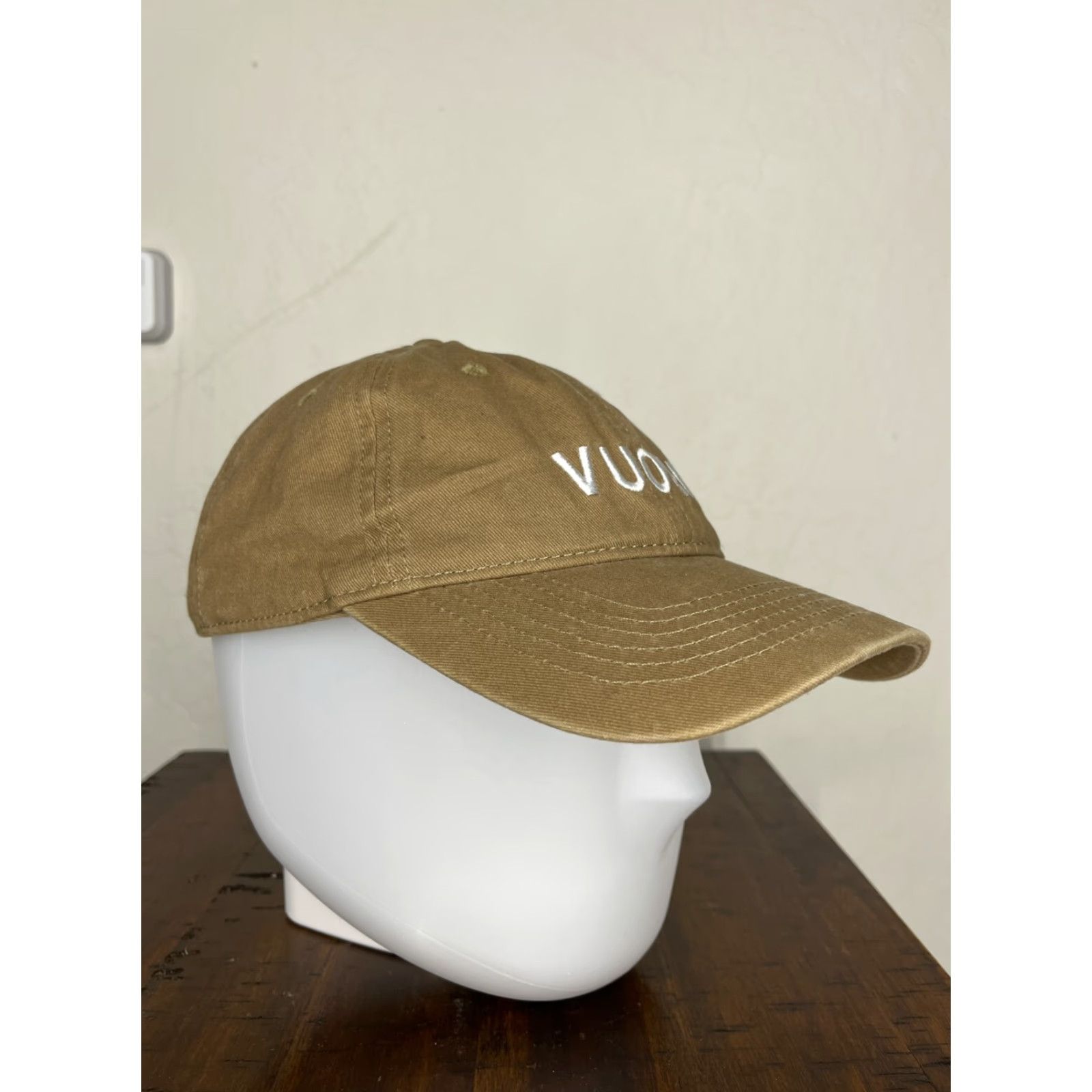 Vuori Vuori Hat Cap Strap Back Beige Camel Adult One Size Designer Adjustable B Size ONE SIZE - 6 Thumbnail