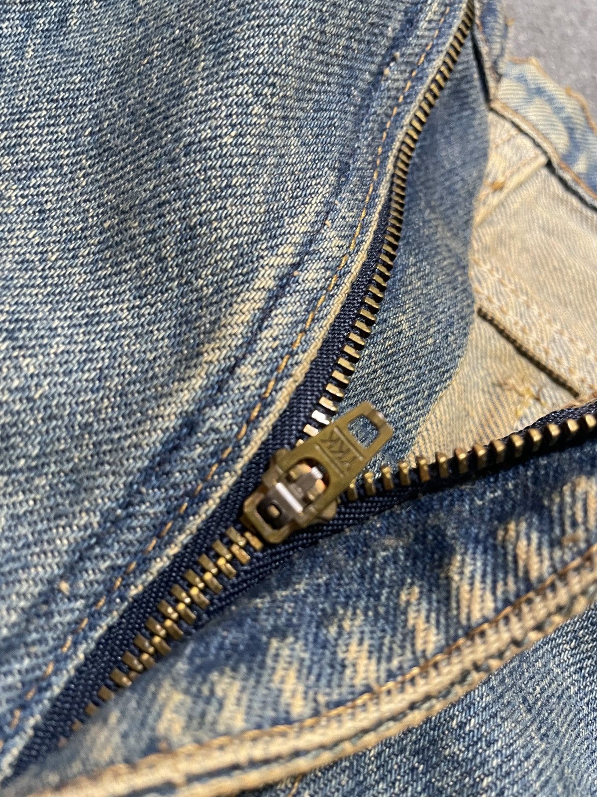 Levi's Levis Vintage 509 Orange Tab Distressed Jeans Leather Pocket Size US 34 / EU 50 - 10 Thumbnail