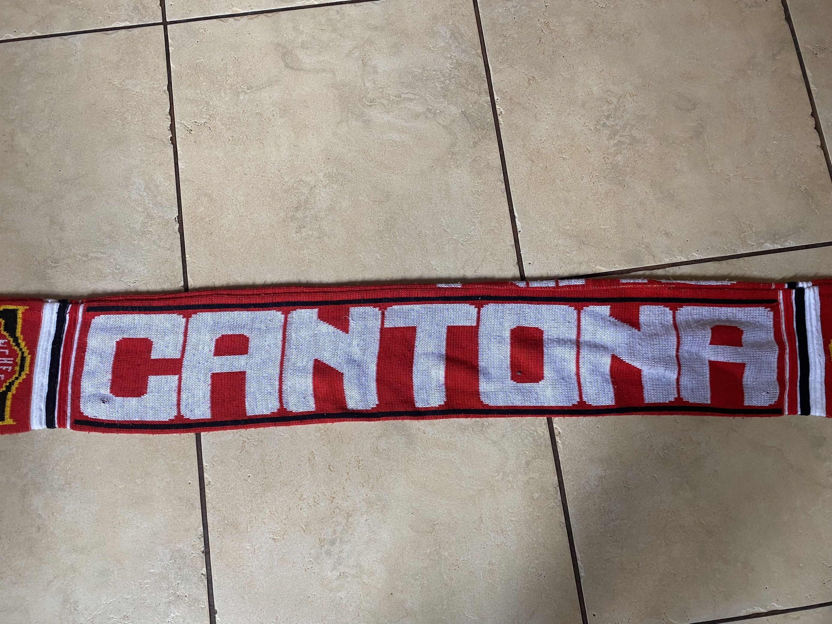 Other Football scarf MANCHESTER UNITED - CANTONA - UNIQUE Size ONE SIZE - 3 Thumbnail