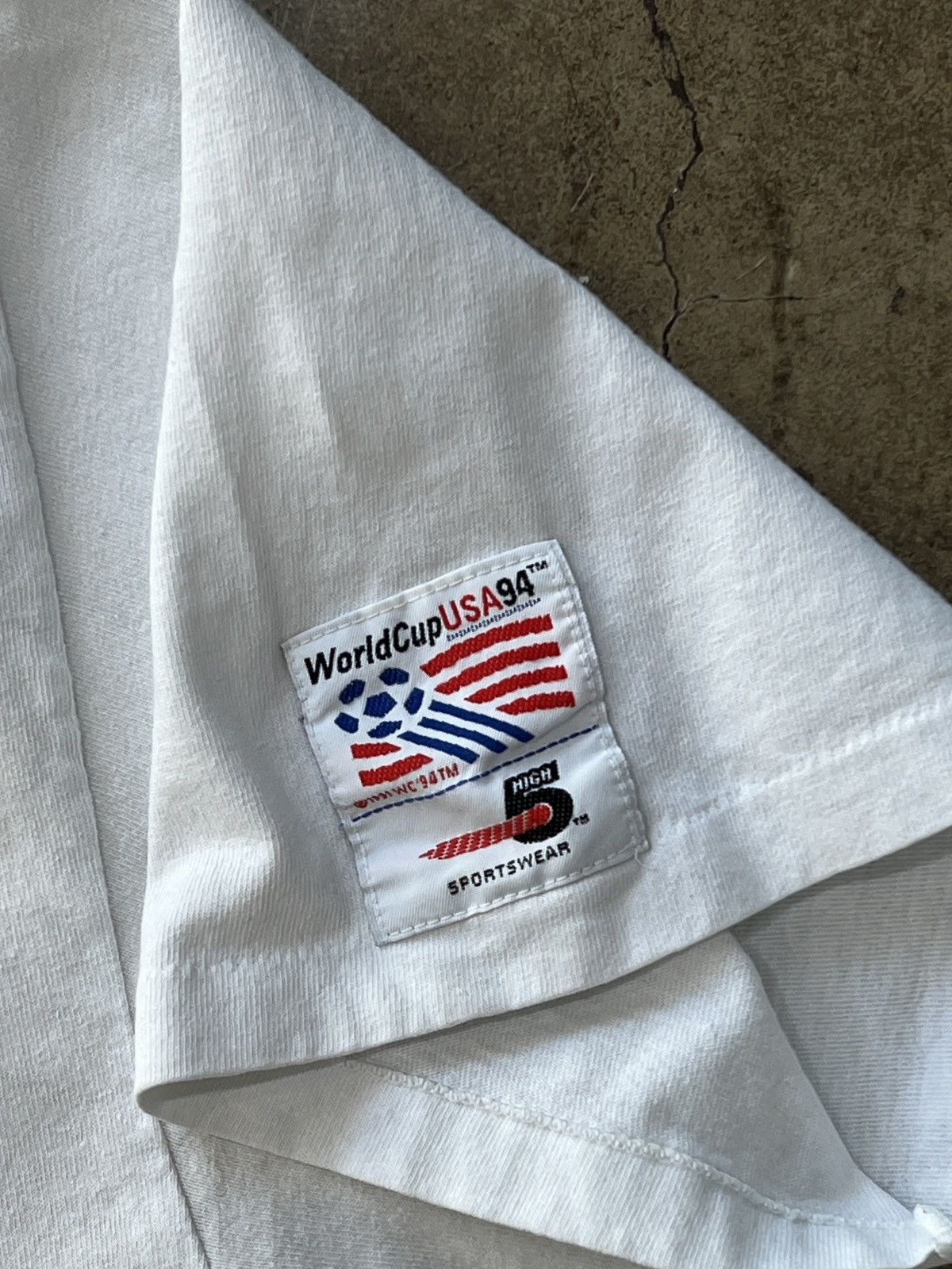 USA Olympics Vintage 1994 World Cup Bolivia Soccer Single Stitch Tee XL Size US XL / EU 56 / 4 - 9 Thumbnail