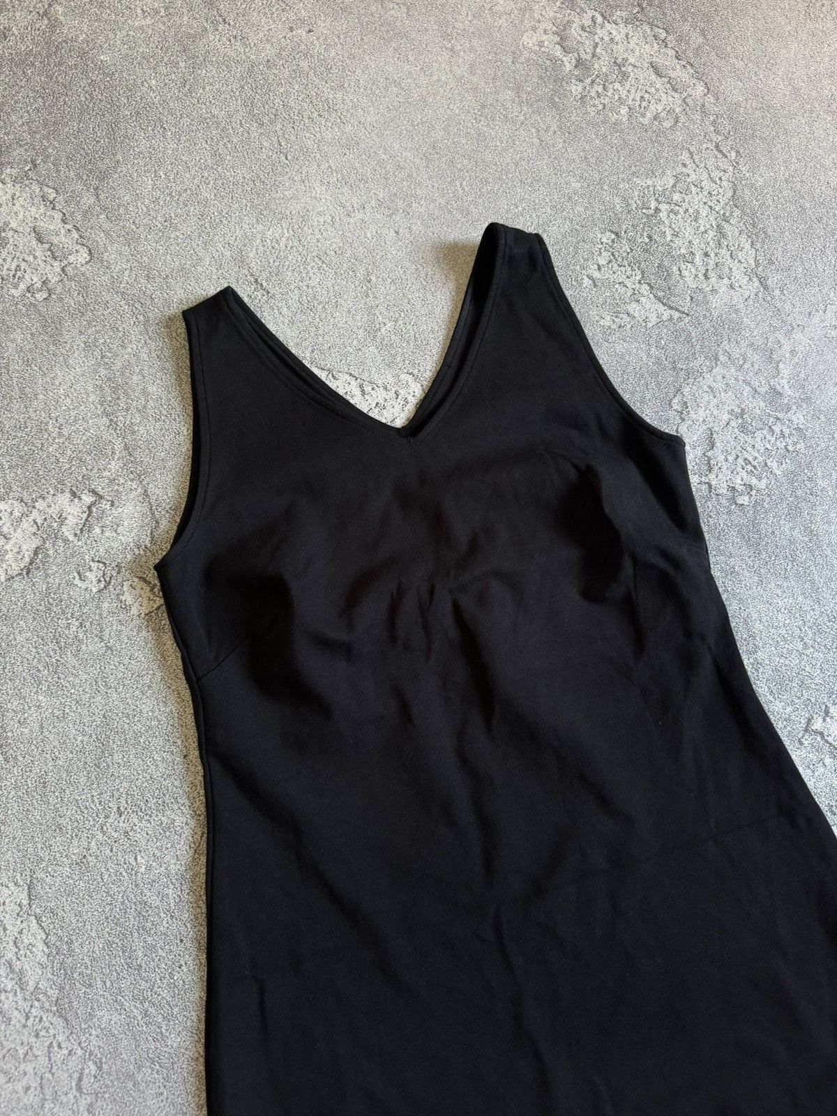 Sarah Pacini Sarah Pacini 0size black mini avantgarde dress 👗 tank pencil Size S / US 4 / IT 40 - 2 Thumbnail