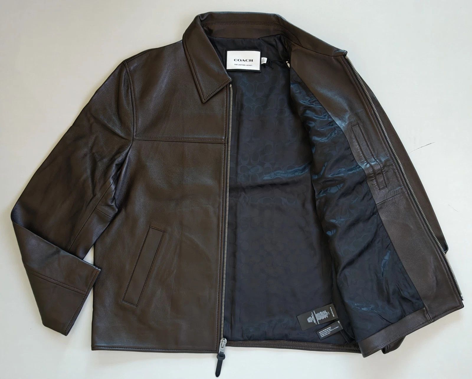 Coach Coach Leather Jacket FTP 5070 Size US XL / EU 56 / 4 - 6 Thumbnail